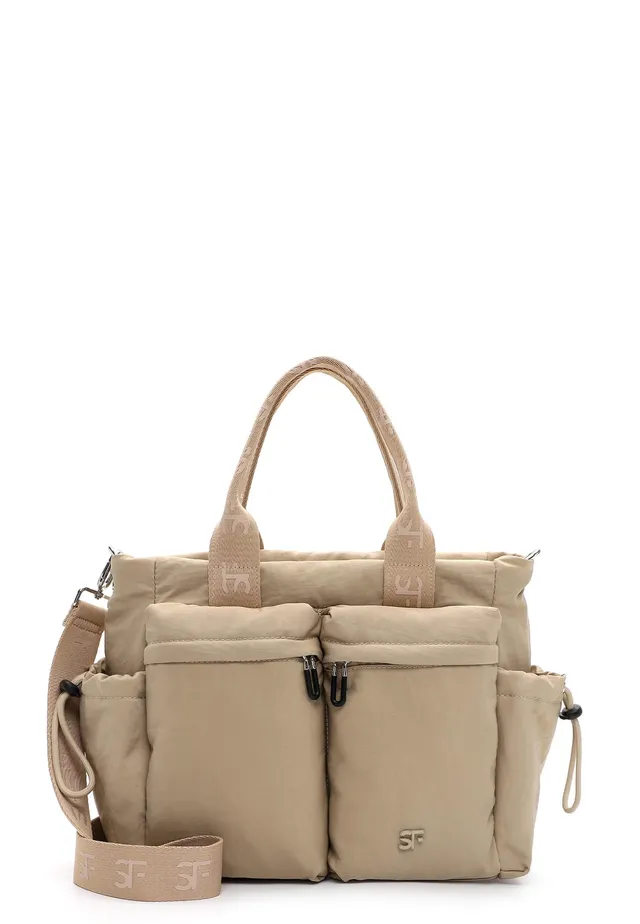 SURI FREY Abby Handbag With Zipper Umhängetasche Lighttaupe