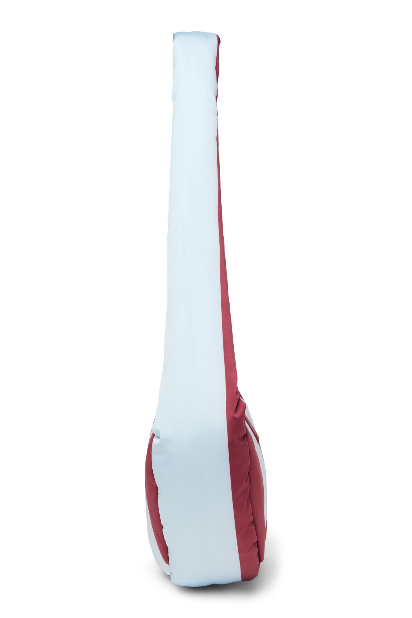 Studio Noos Bold Stripe Mini Crossbody Umhängetasche Bordeaux Hellblau