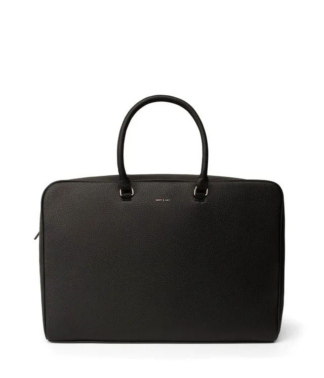 Matt & Nat Purity Cast Weekender Schwarz Laptop recycelt