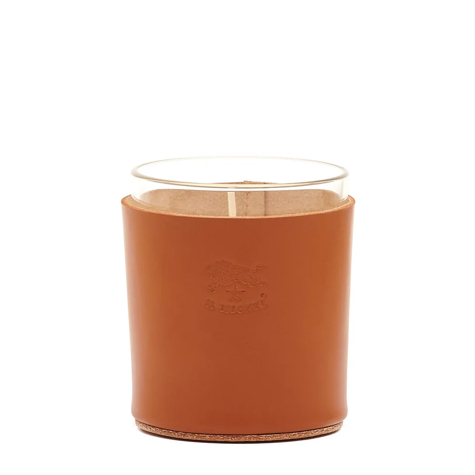 Il Bisonte Home Duftkerze Vanille caramell Ledermantel