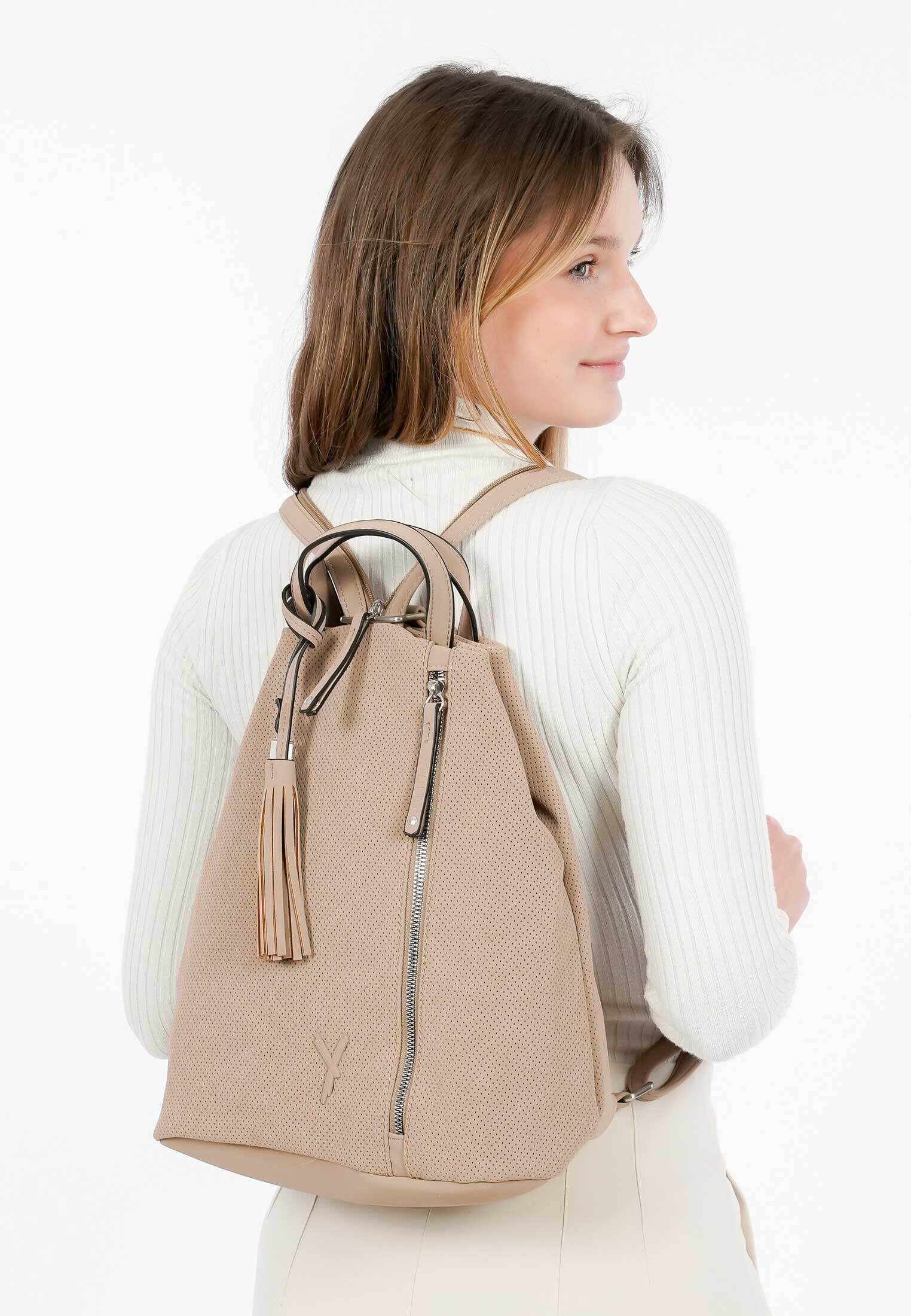 SURI FREY Romy 12410 Rucksack Sand Lasercut