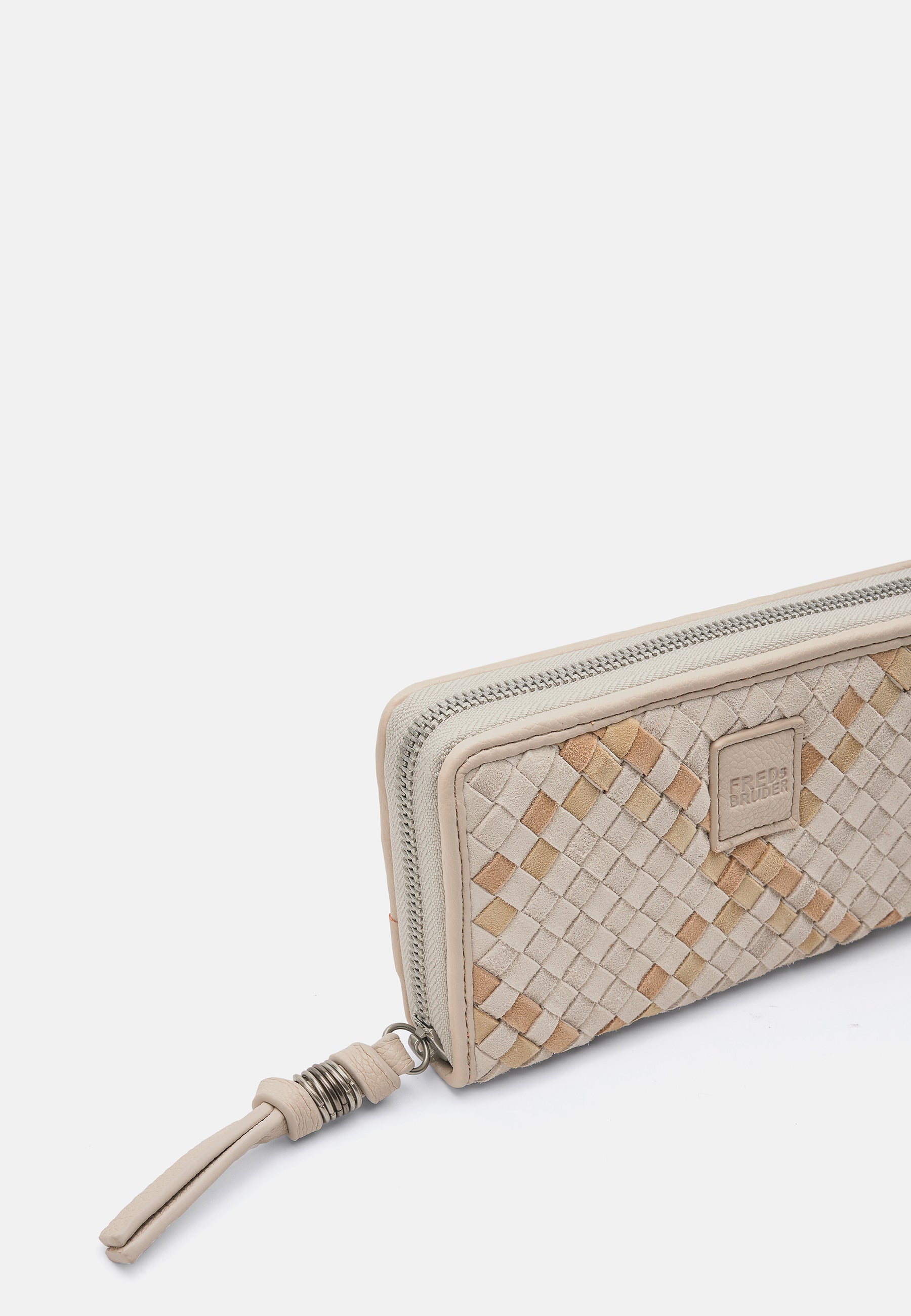 FREDsBRUDER Happy Weave Long Wallet Geldbörse nature Geflecht