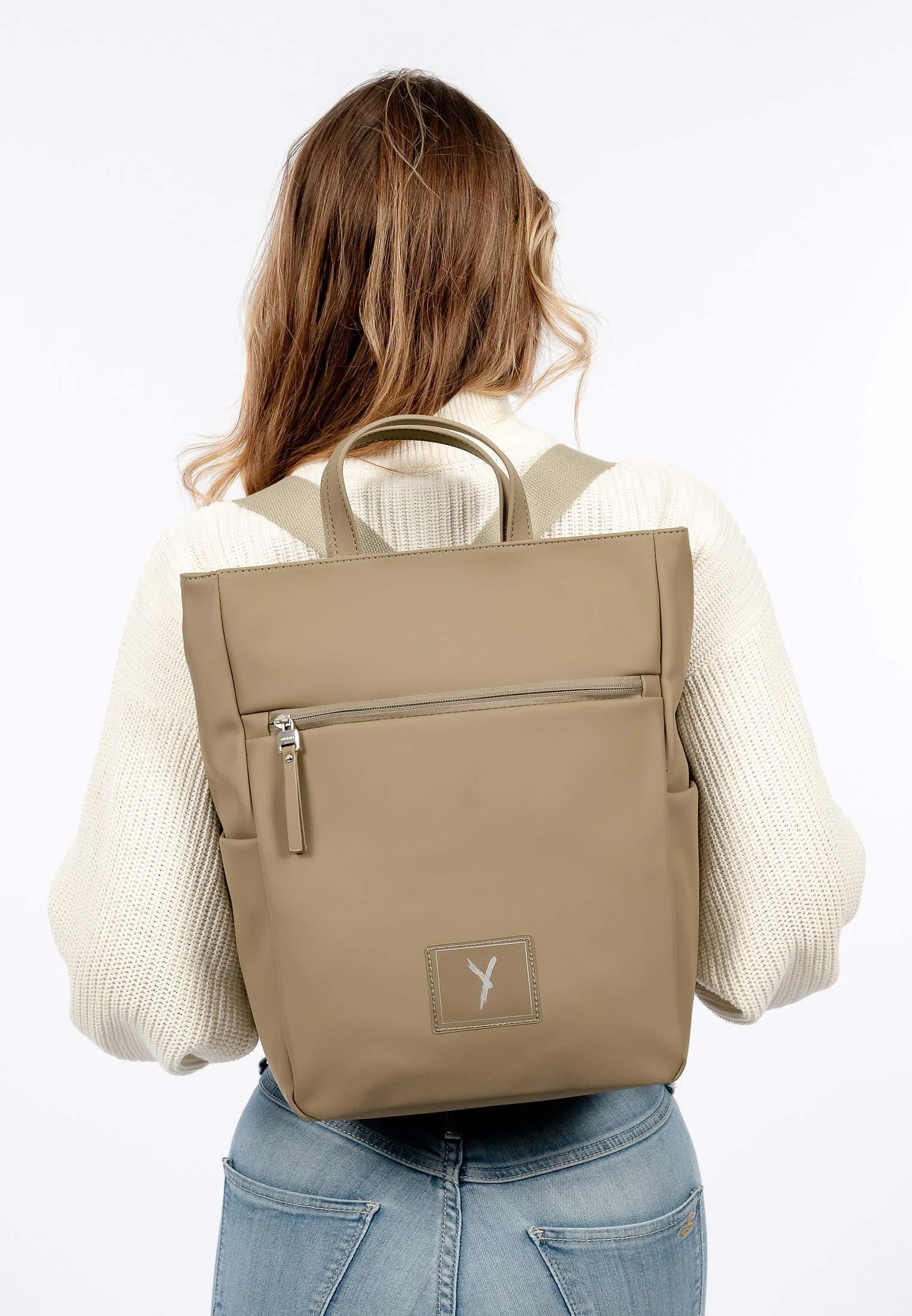 SURI FREY Suri Sports Tommy Rucksack khaki mit Laptopfach