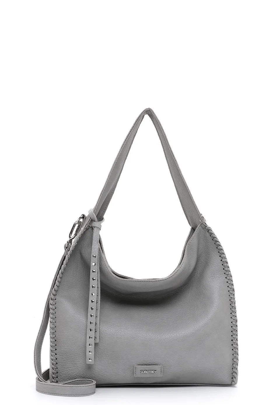 SURI FREY Franzy Hobo Bag M Schultertasche Lightgrey