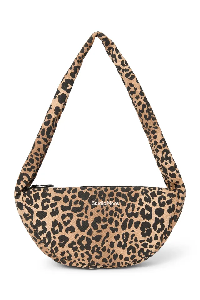 Studio Noos Cotton Mini Cross Body Umhängetasche Brown Leopard