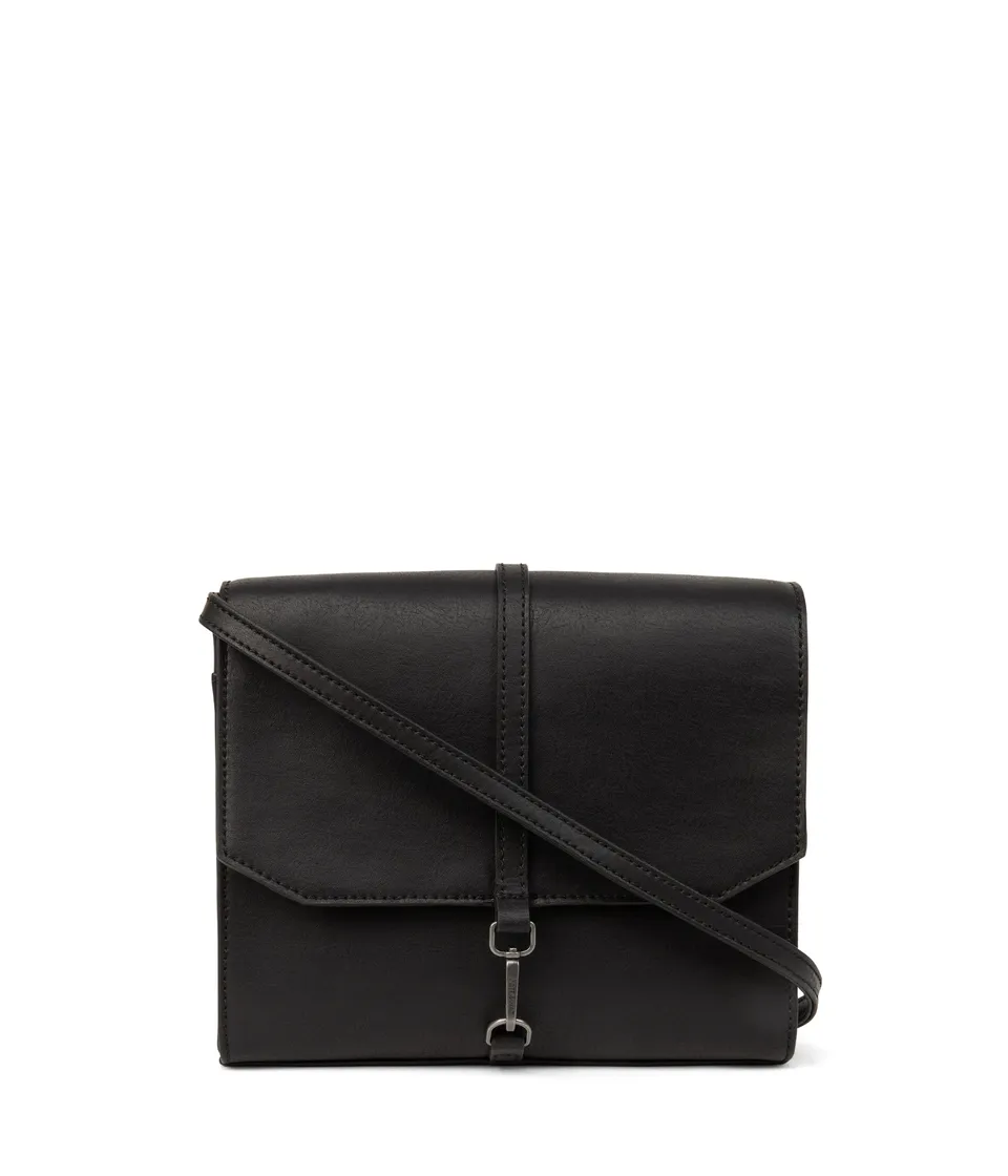 Matt & Nat Arbor Lauren Umhängetasche Schwarz vegan