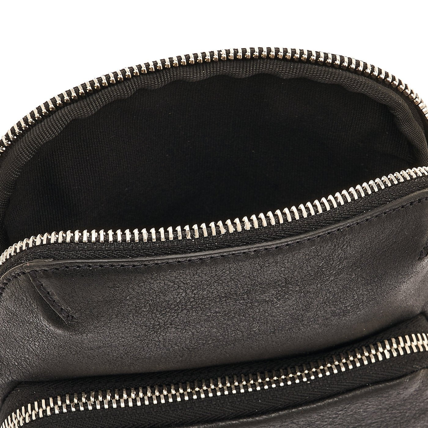 Il Bisonte Duccio Umhängetasche Leder Schwarz