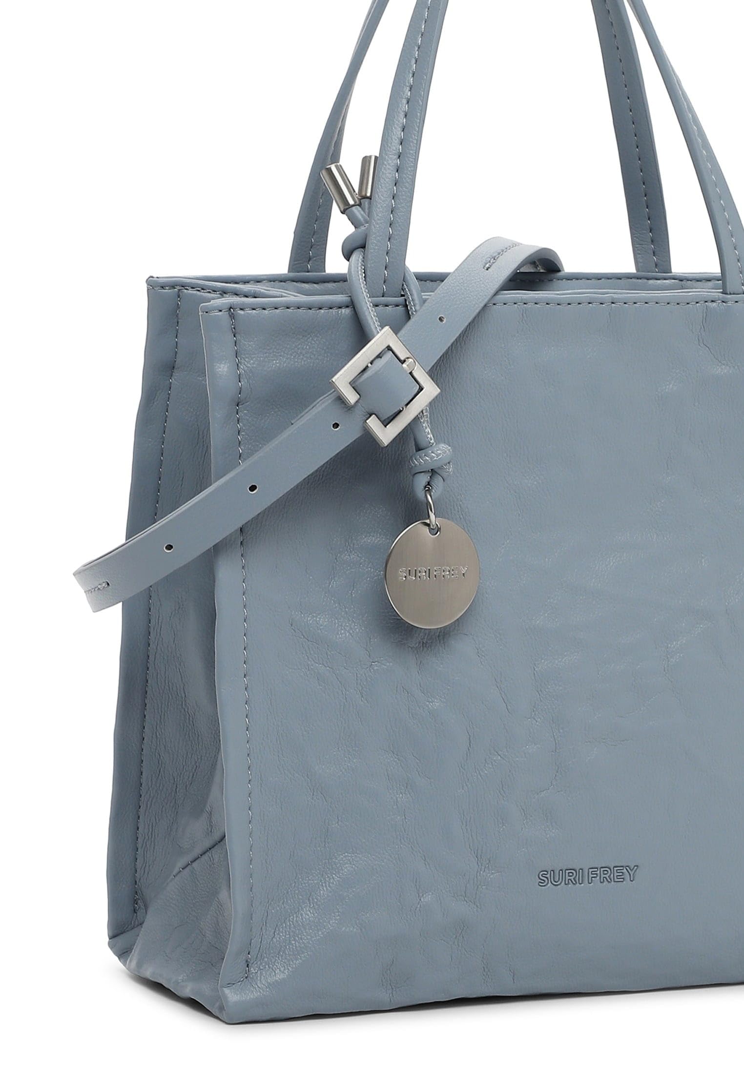 SURI FREY Haley Cityshopper XS Handtasche Denim hellblau