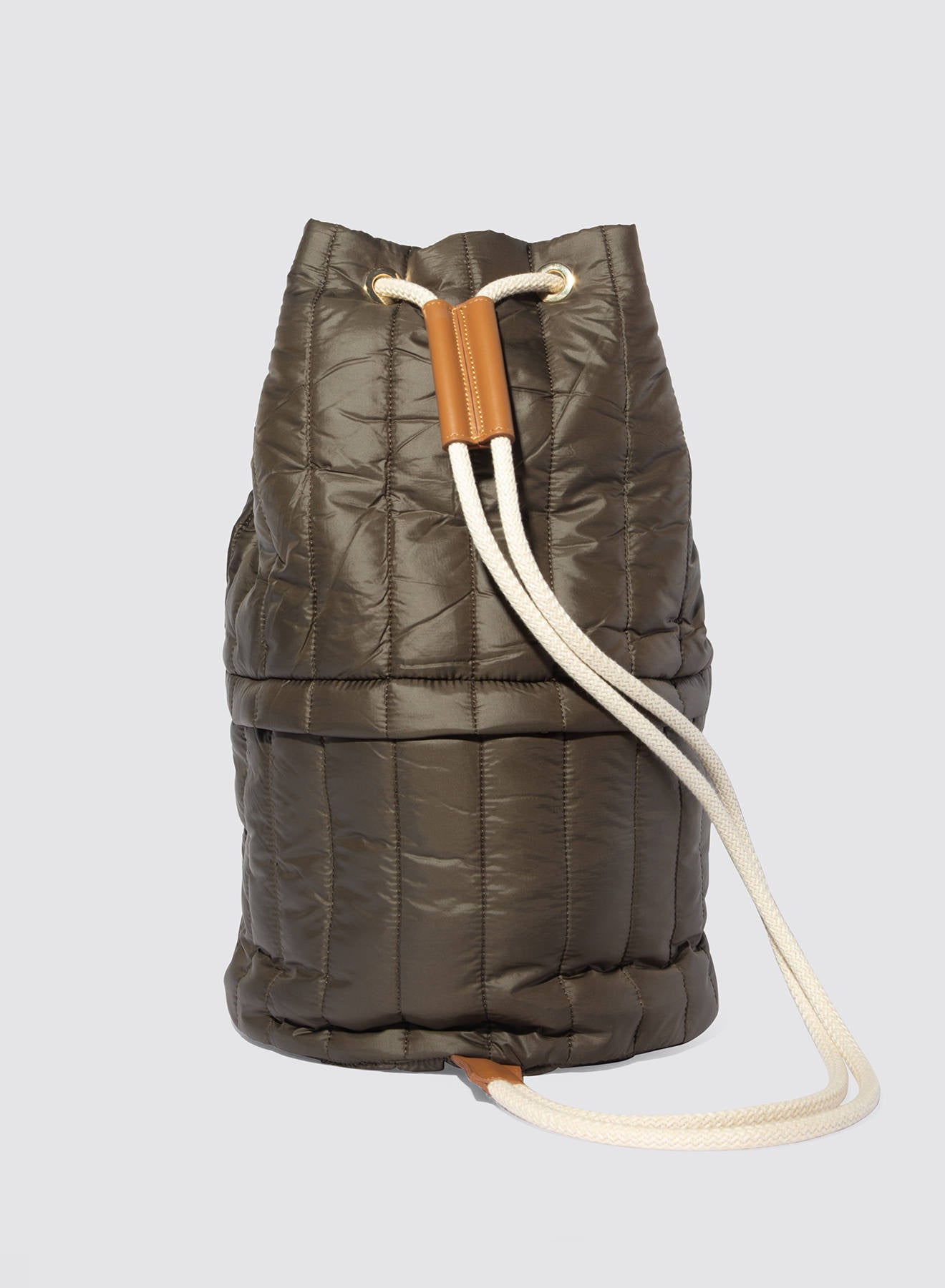 Maria la Rosa North Puff Rucksack Brown Stepp-Oversize