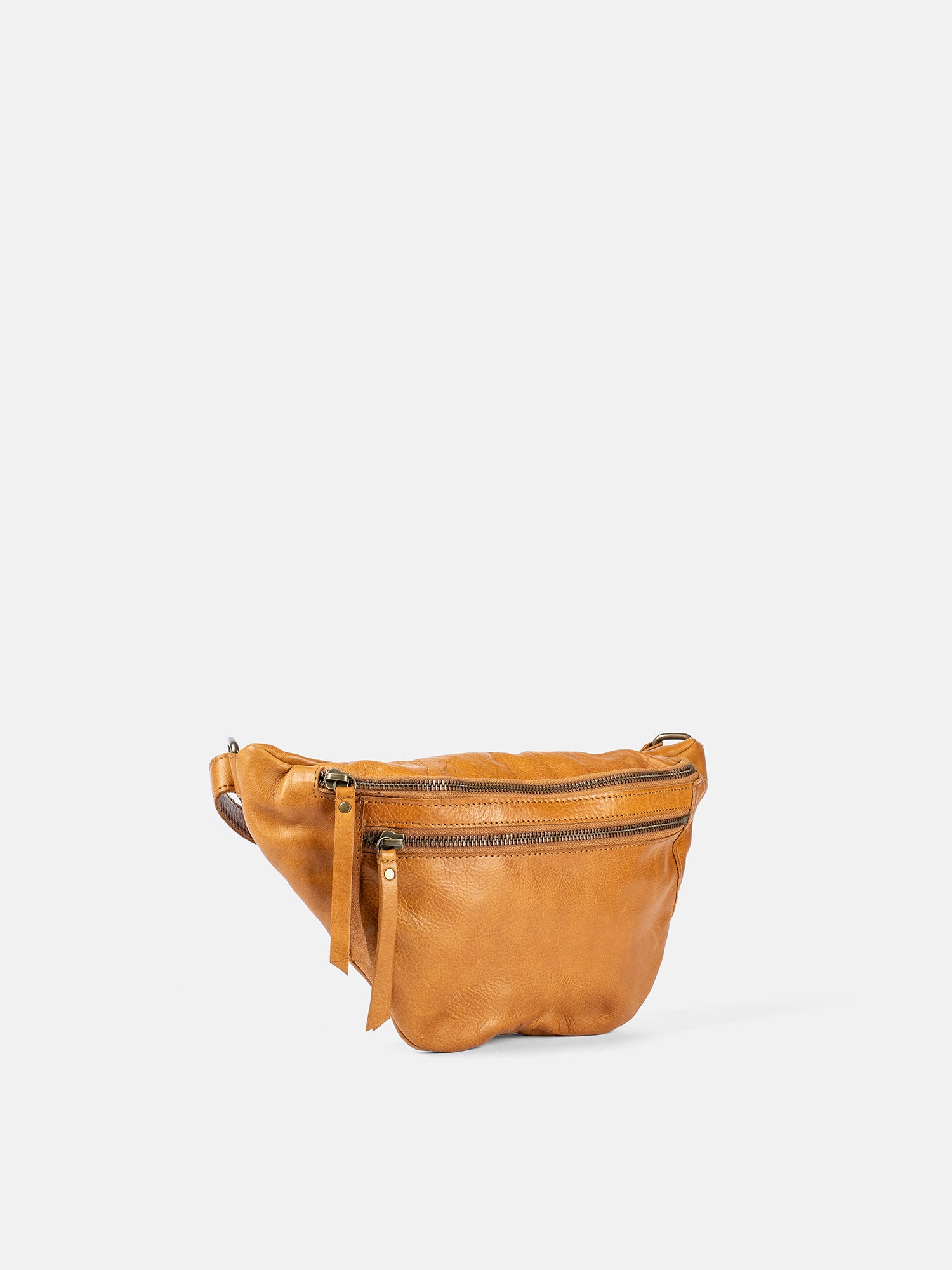 RE:DESIGNED Faust Urban 4875 Bauchtasche Burned Tan Leder