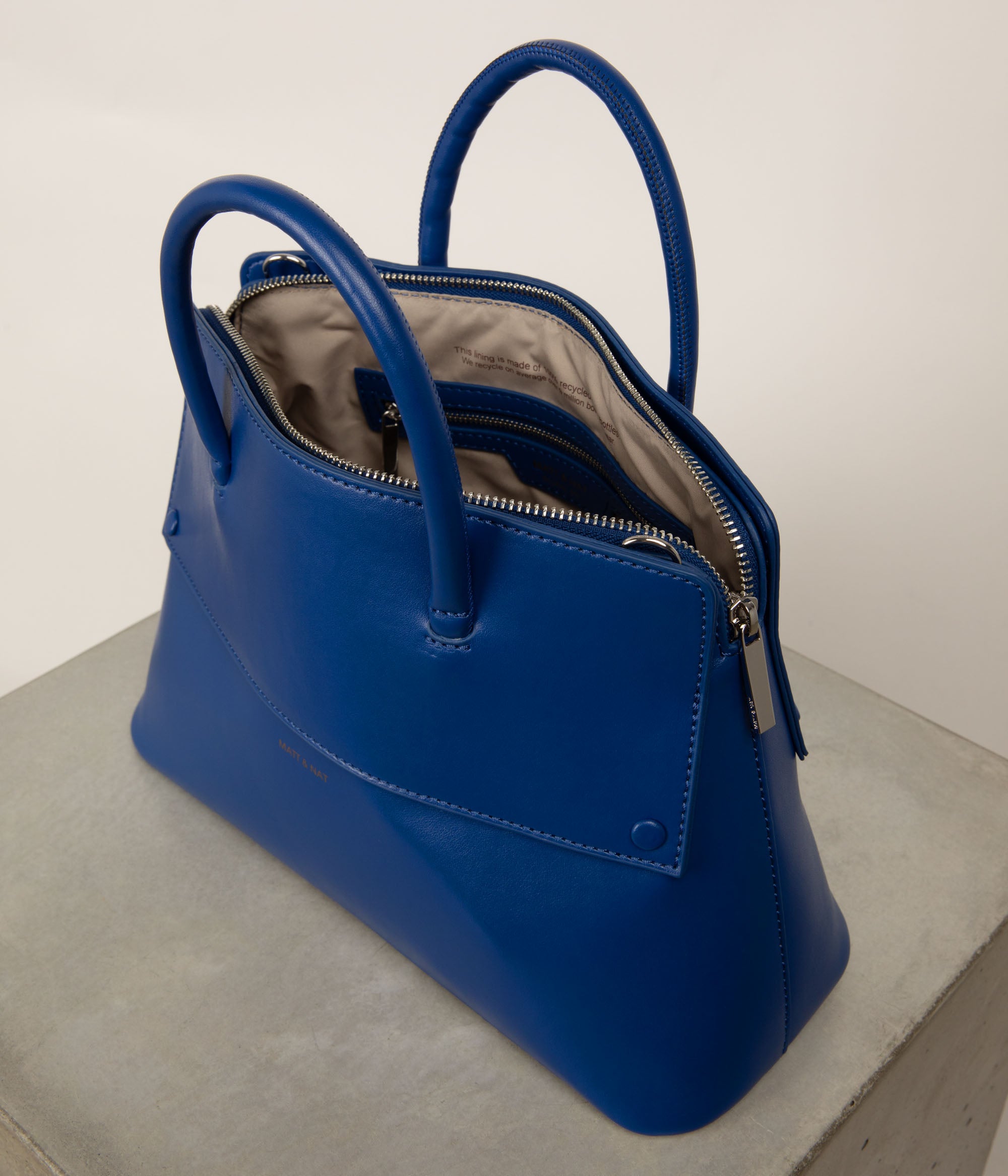 Matt & Nat Silva Uppeal Satchel schwarz Apfelleder