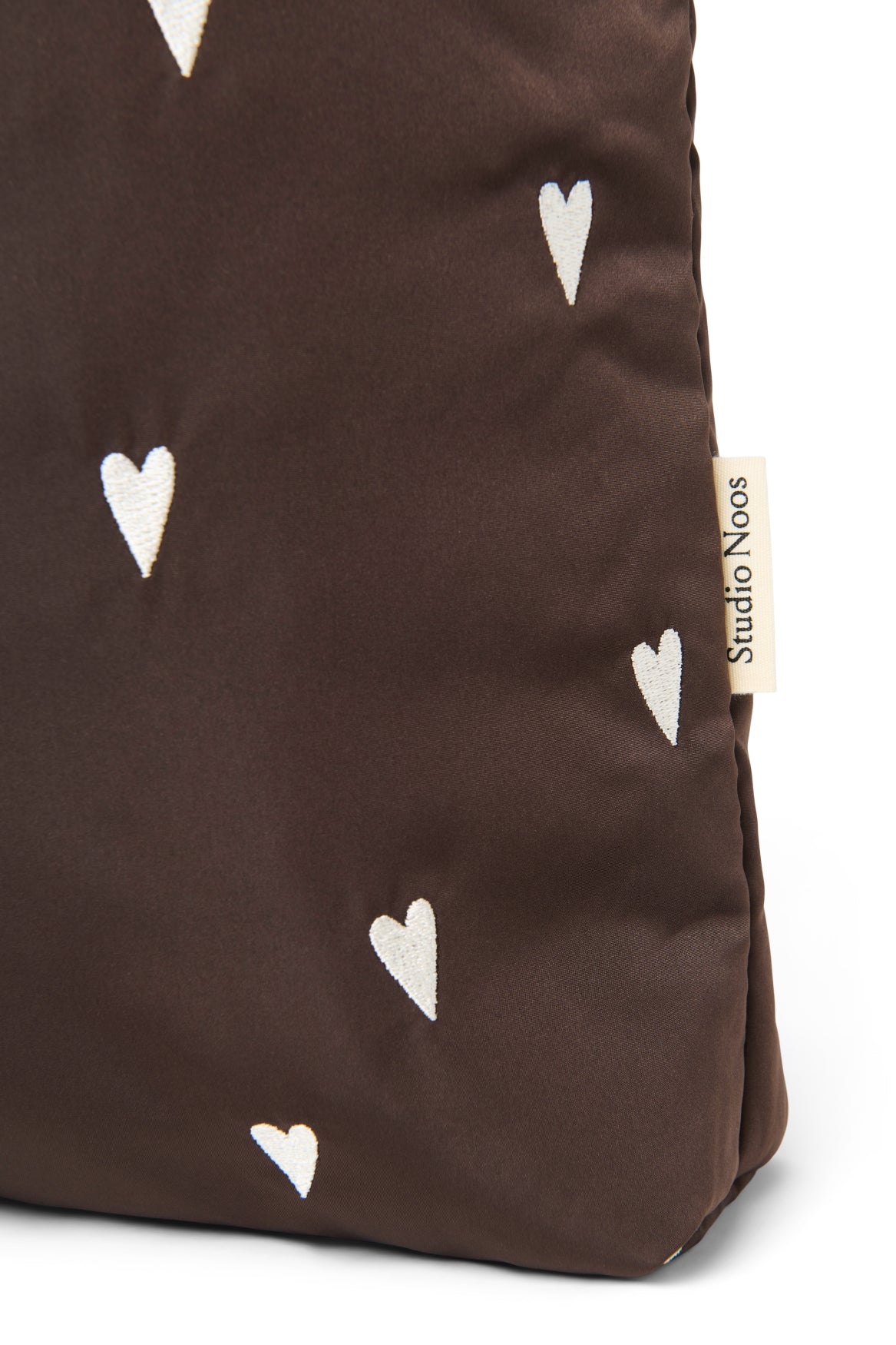 Studio Noos Puffy Mom Bag Wickeltasche Brown Hearts