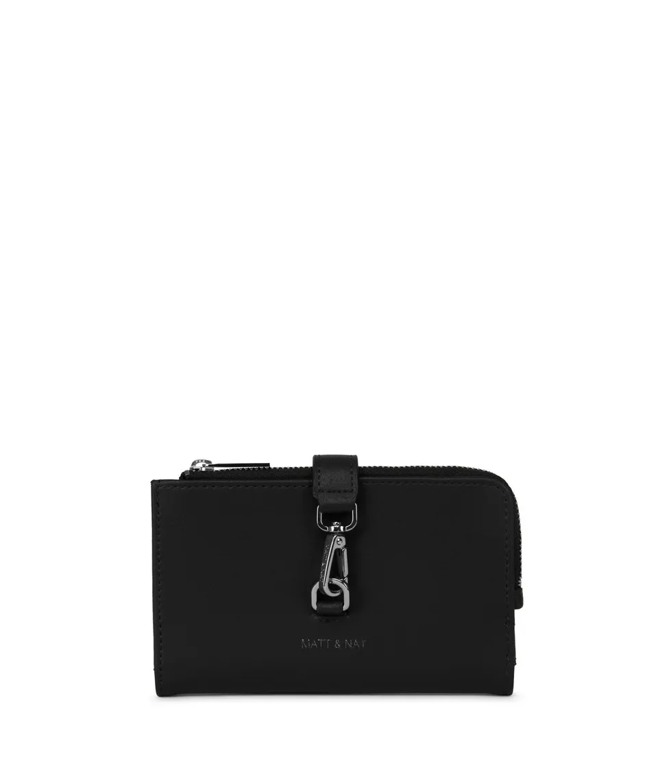 Matt & Nat Thalia Arbor Geldbörse schwarz vegan