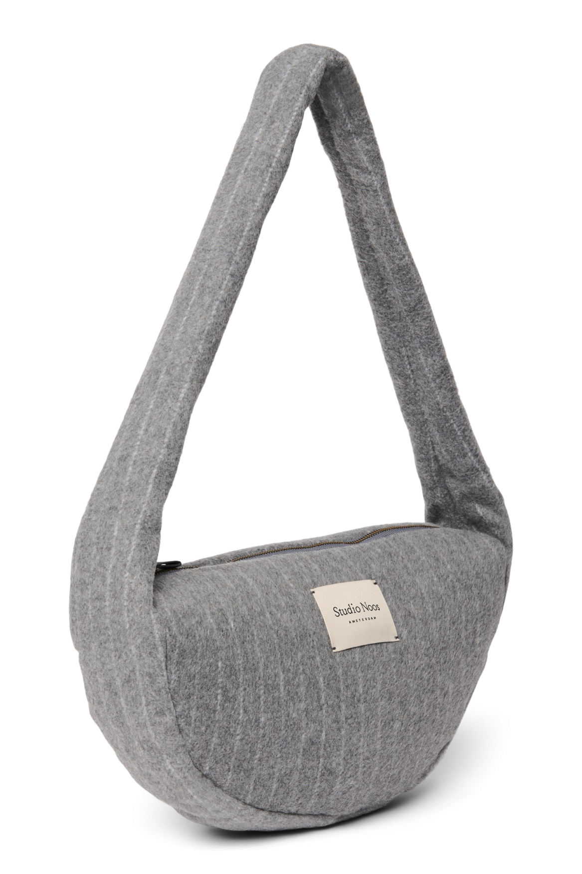 Studio Noos Flannel Mini Cross Body Bag Umhängetasche Grau