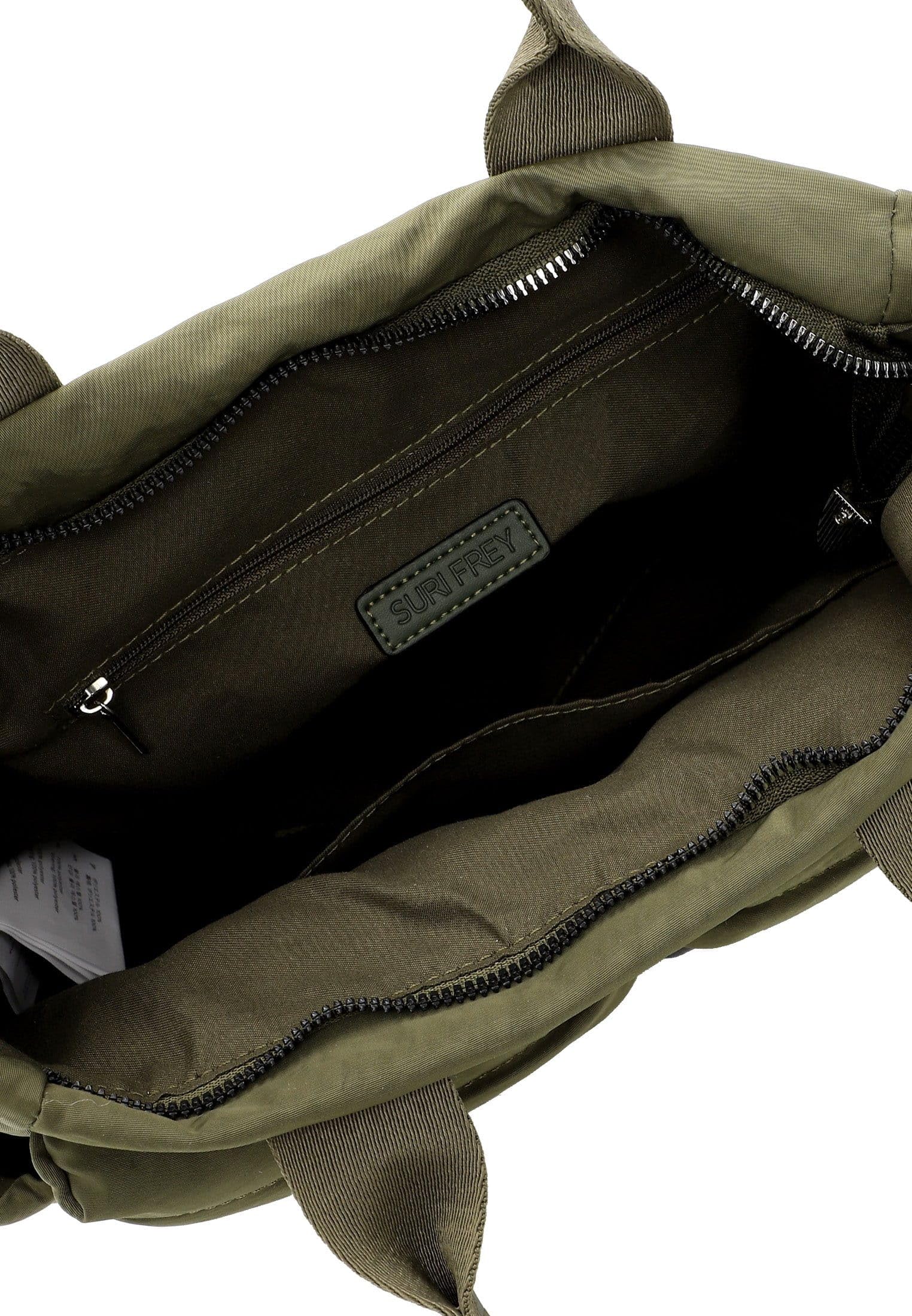 SURI FREY Abby Handbag With Zipper Umhängetasche Khaki