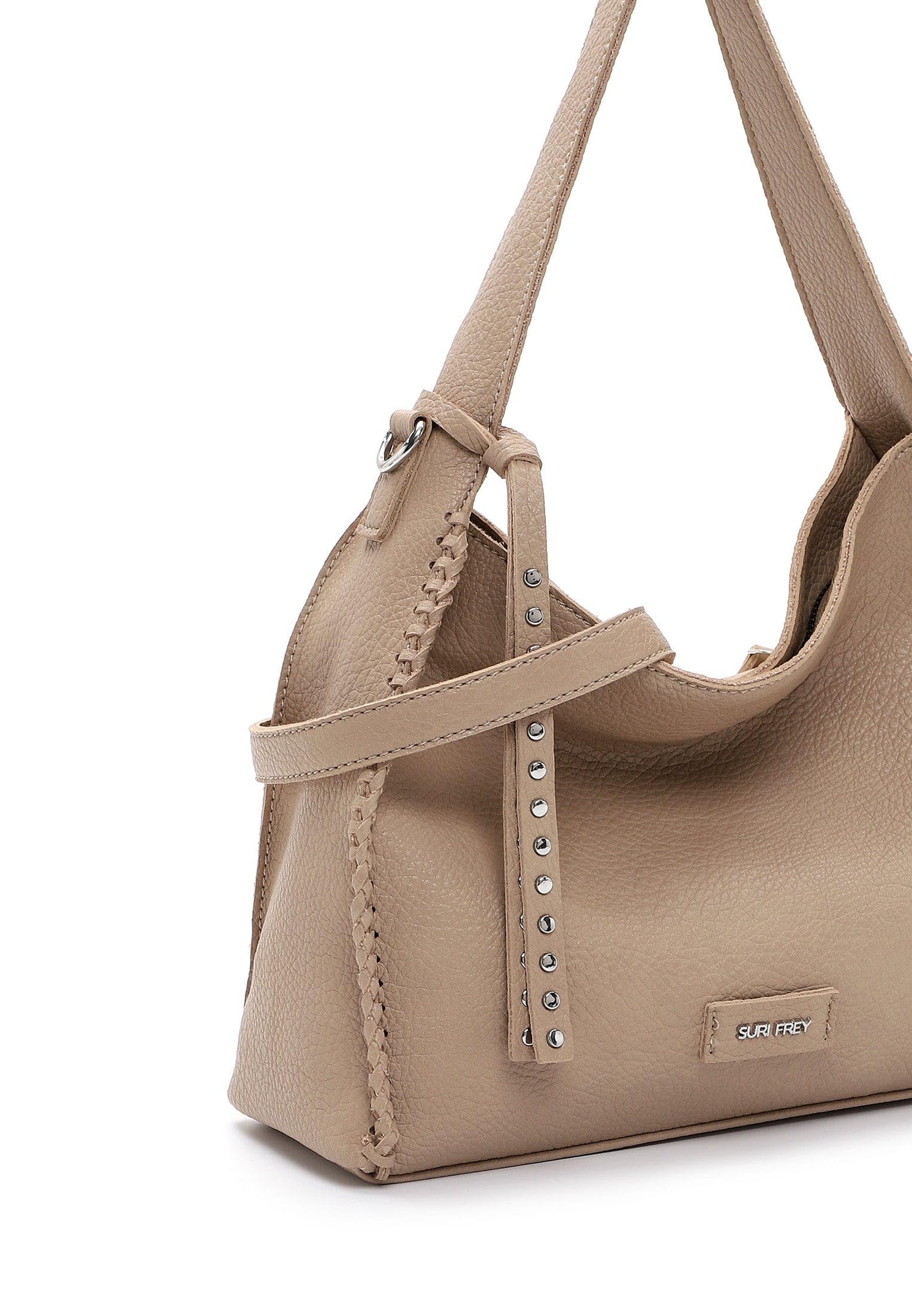 SURI FREY Franzy Hobo Bag S Schultertasche Sand