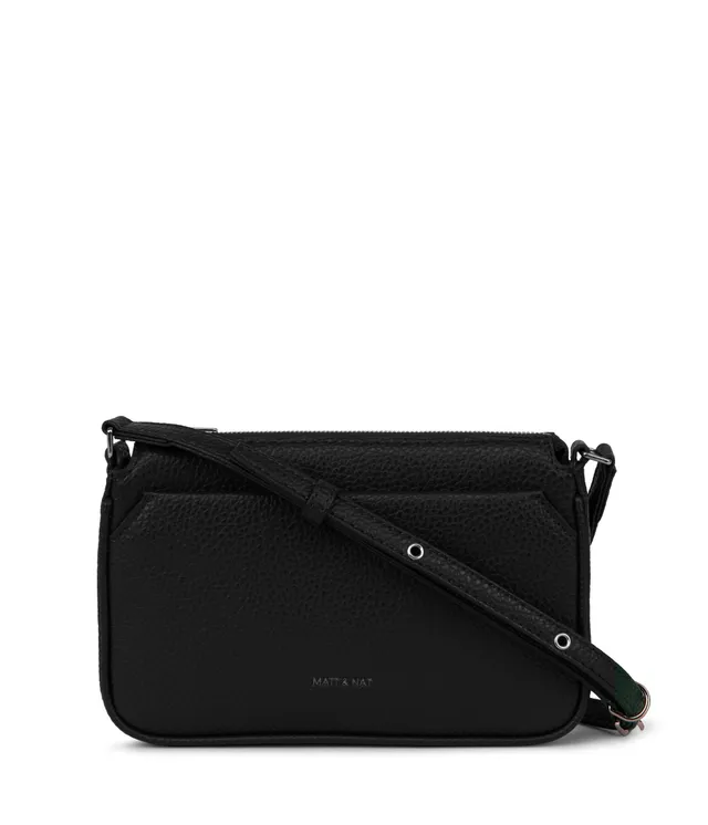 Matt & Nat Ivy Umhängetasche Purity Schwarz Slim