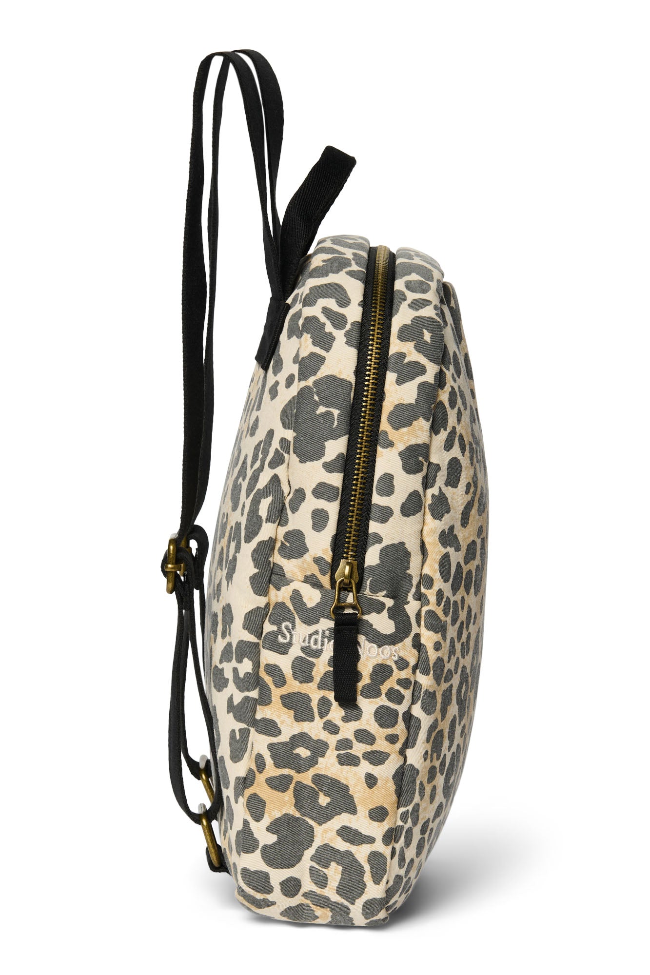 Studio Noos Soft Cotton Mini Rucksack Leopard Kinder