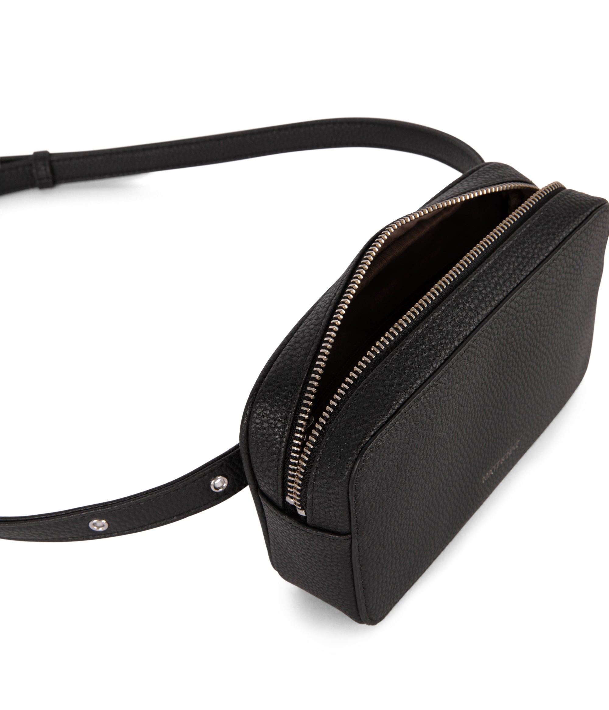 Matt & Nat LARRA Grain Gürteltasche Schwarz vegan