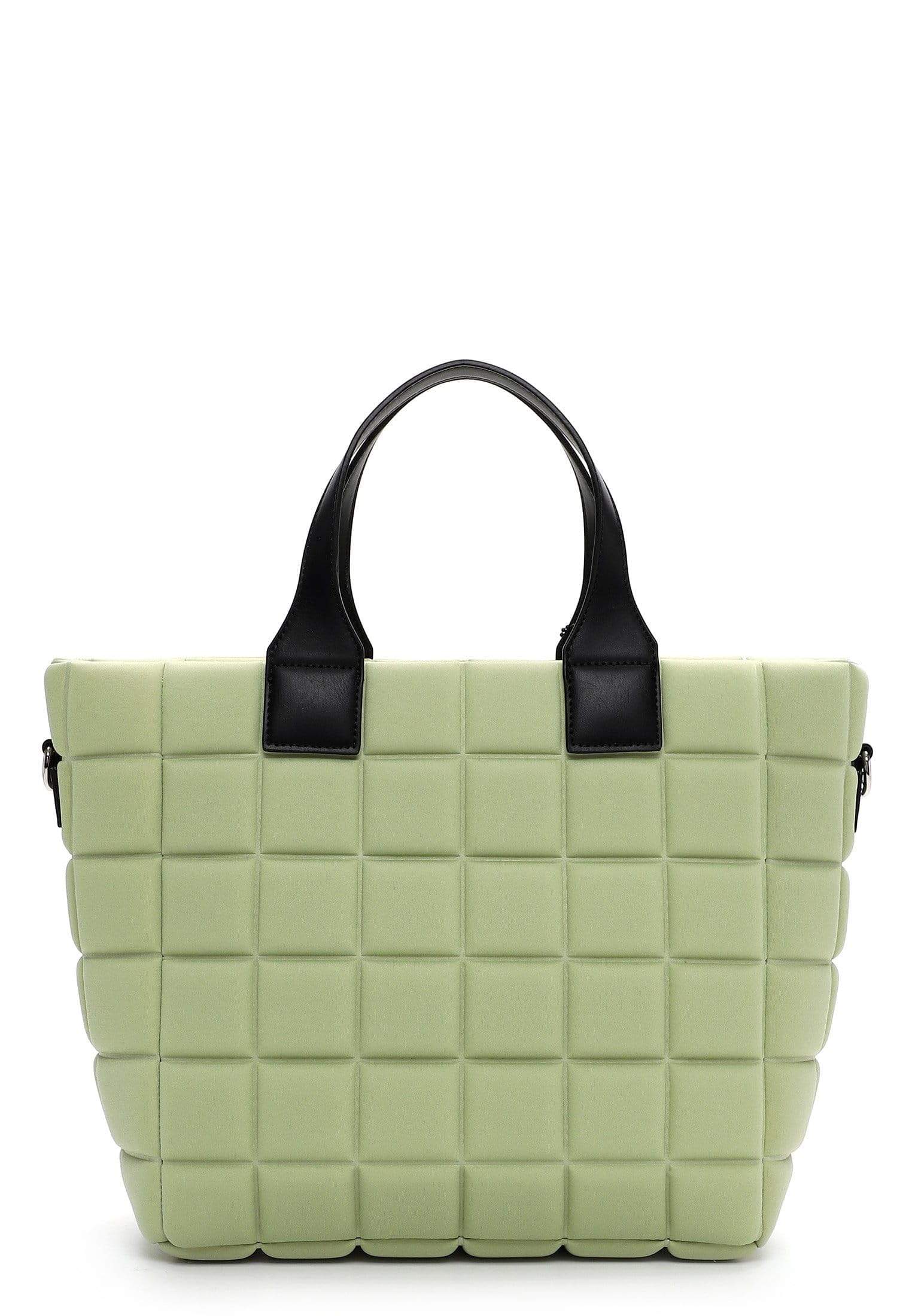 SURI FREY Jancy Cityshopper M Schultertasche Pistachio gesteppt