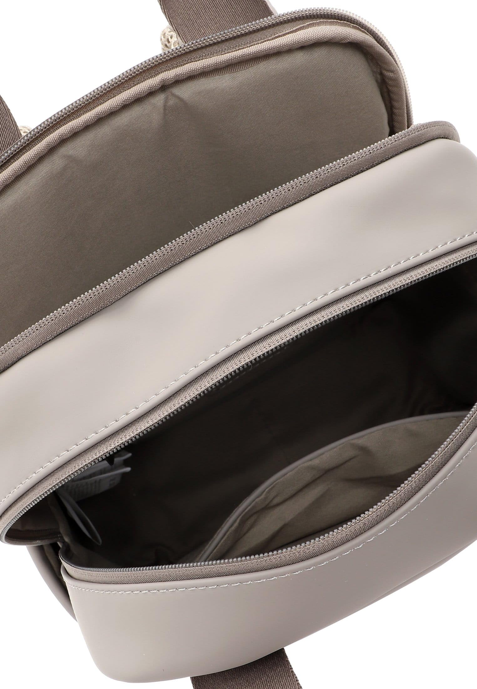 SURI FREY Besty Backpack Rucksack Taupe Laptopfach