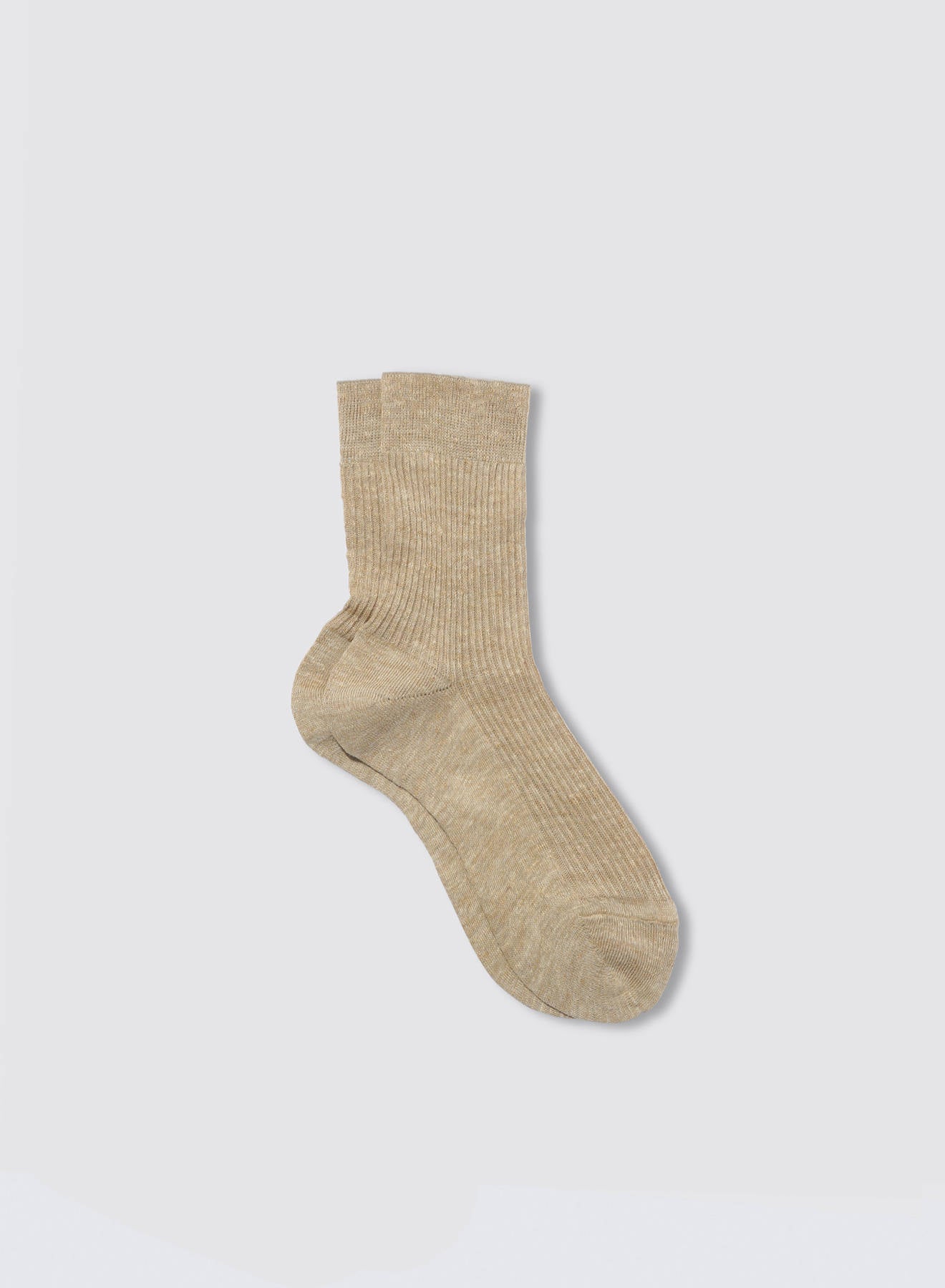 Maria la Rosa WQ012UN0214 Socken Limone Leinen