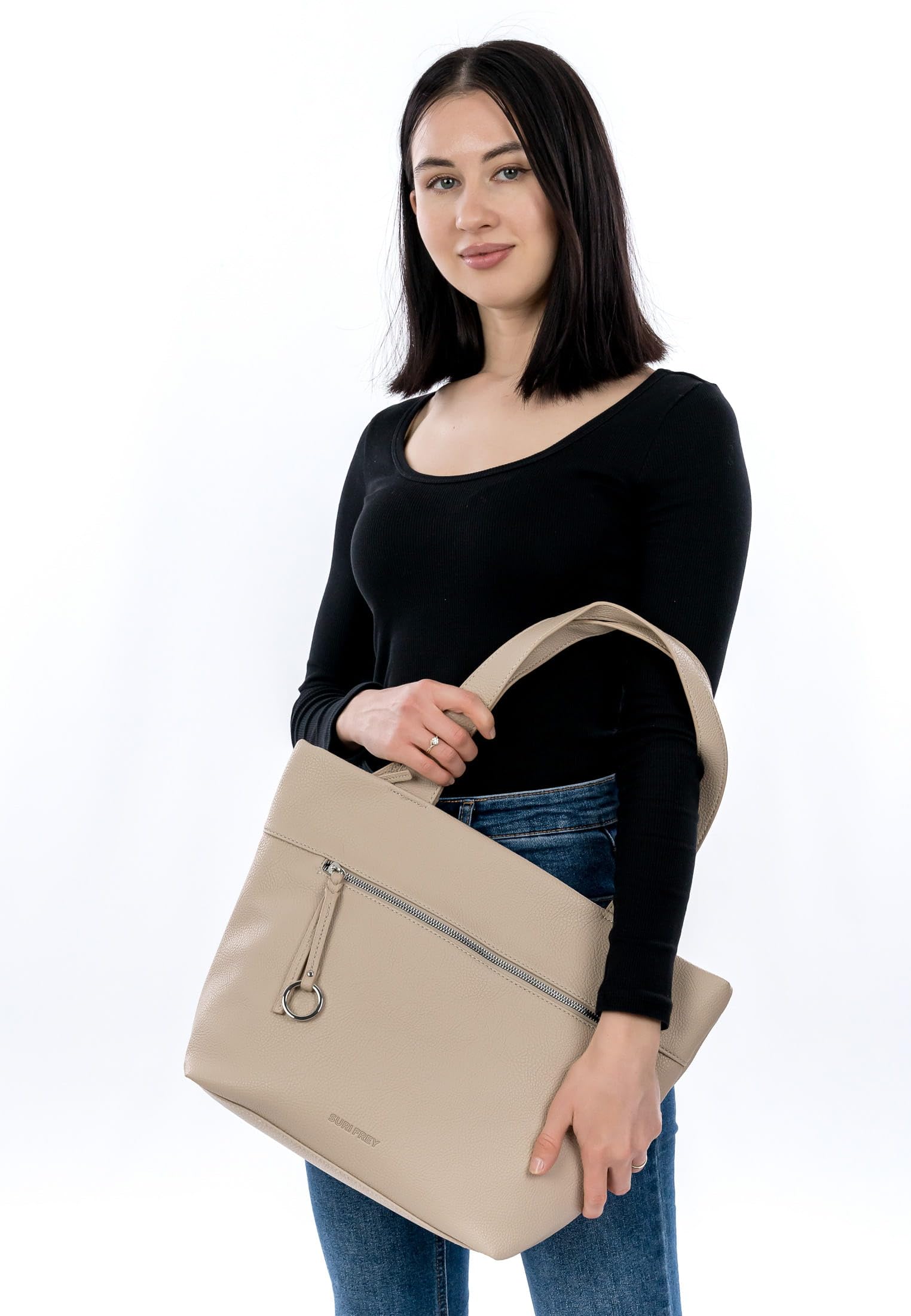 SURI FREY Debby 14146 Shopper Handtasche sand