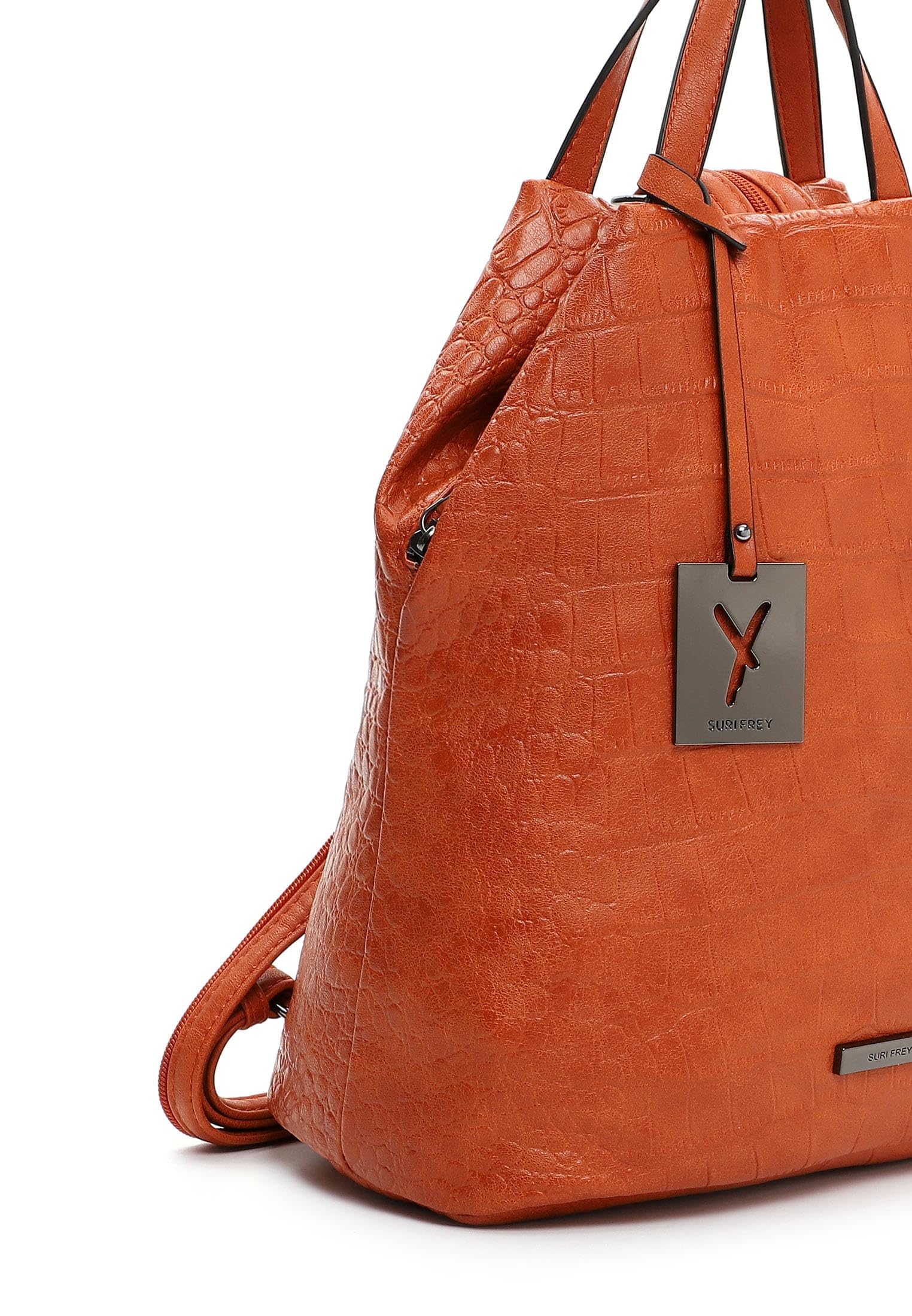 SURI FREY Hadley Backpack Rucksack Rust Reptil
