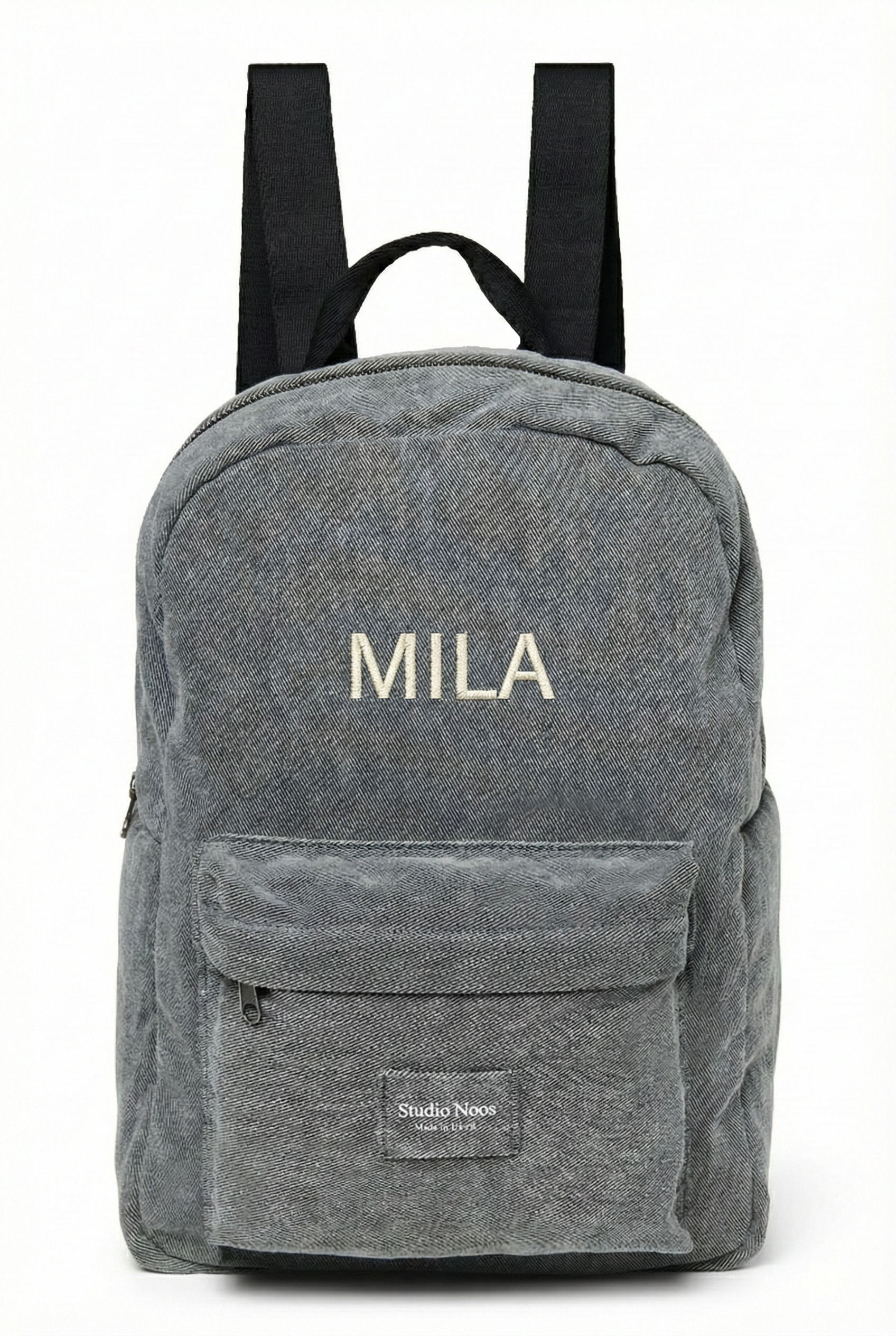 Studio Noos Denim Midi Rucksack Grau Für Kinder ab 6 Jahren