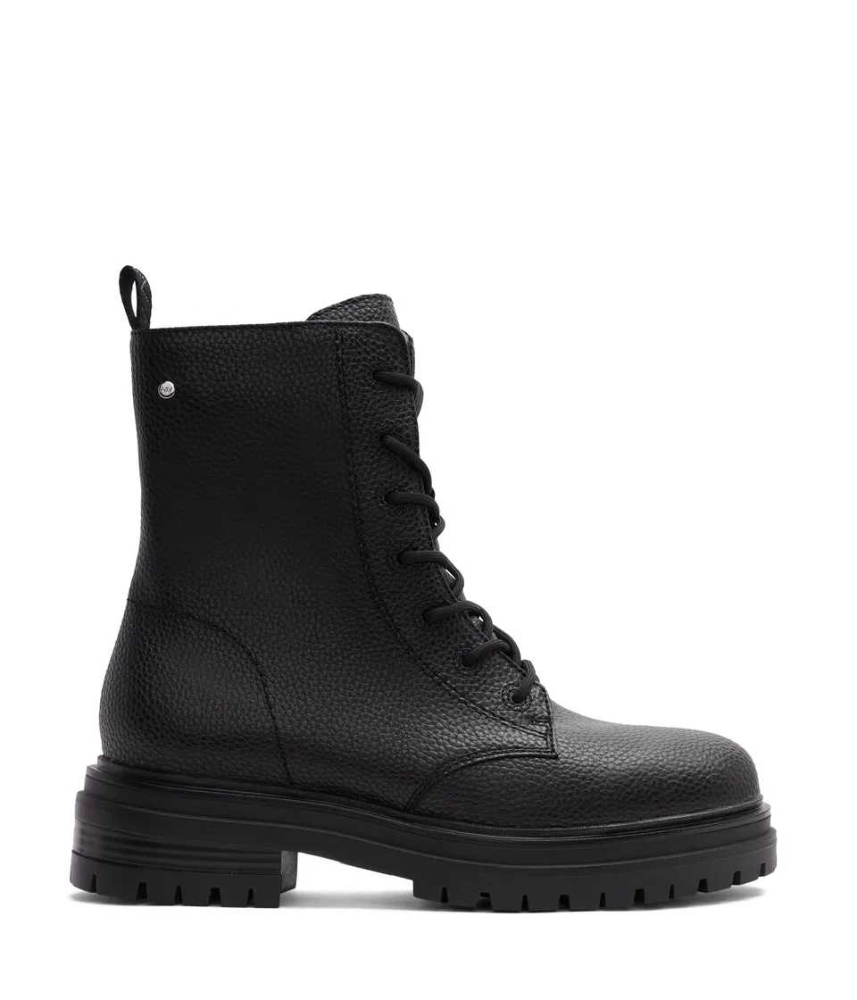 Matt & Nat Maree Combat Boots Schwarz vegan 40