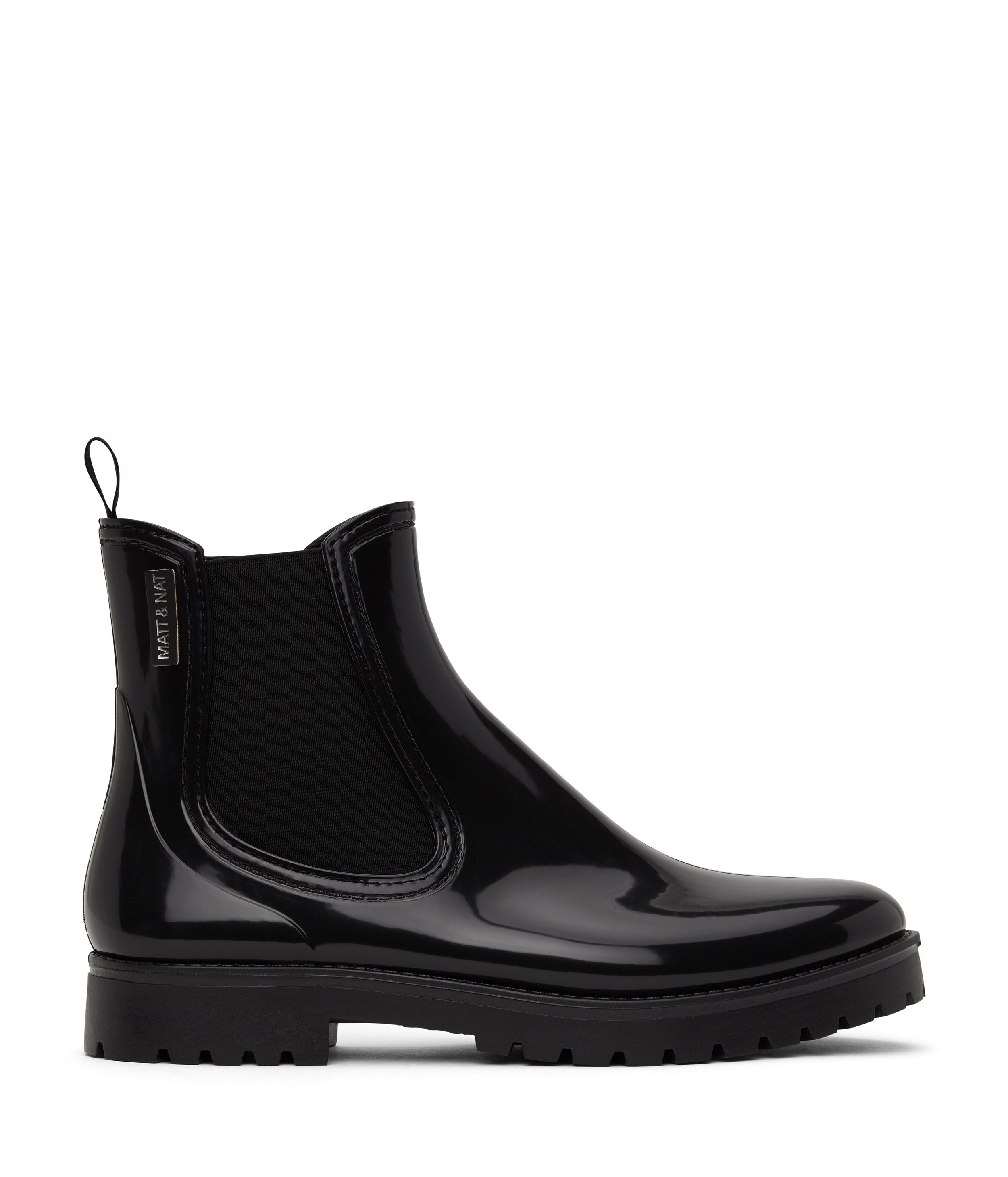 Matt & Nat Laney Gummistiefel Schwarz vegan