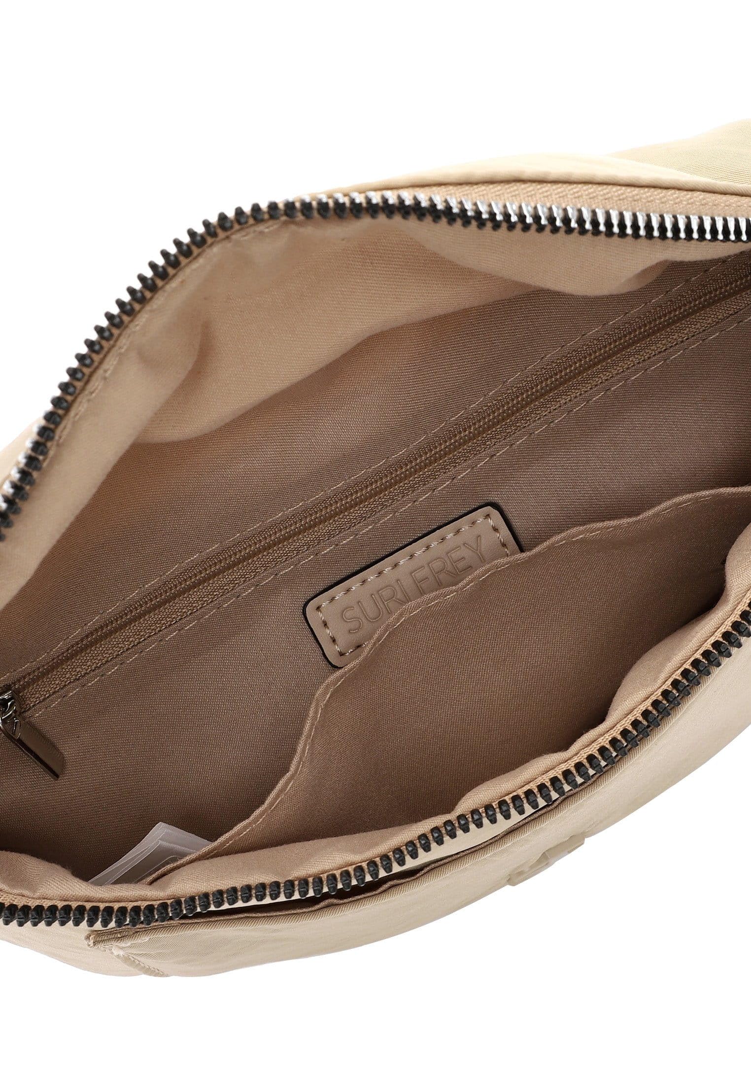 SURI FREY Abby Crossover Bag Taupe flach