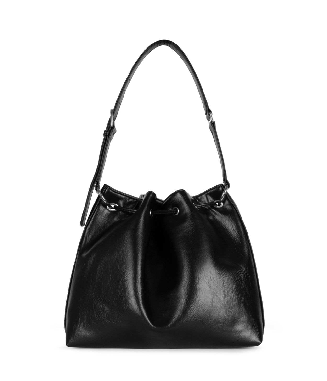 Matt & Nat Jan Theme Beuteltasche Schwarz vegan