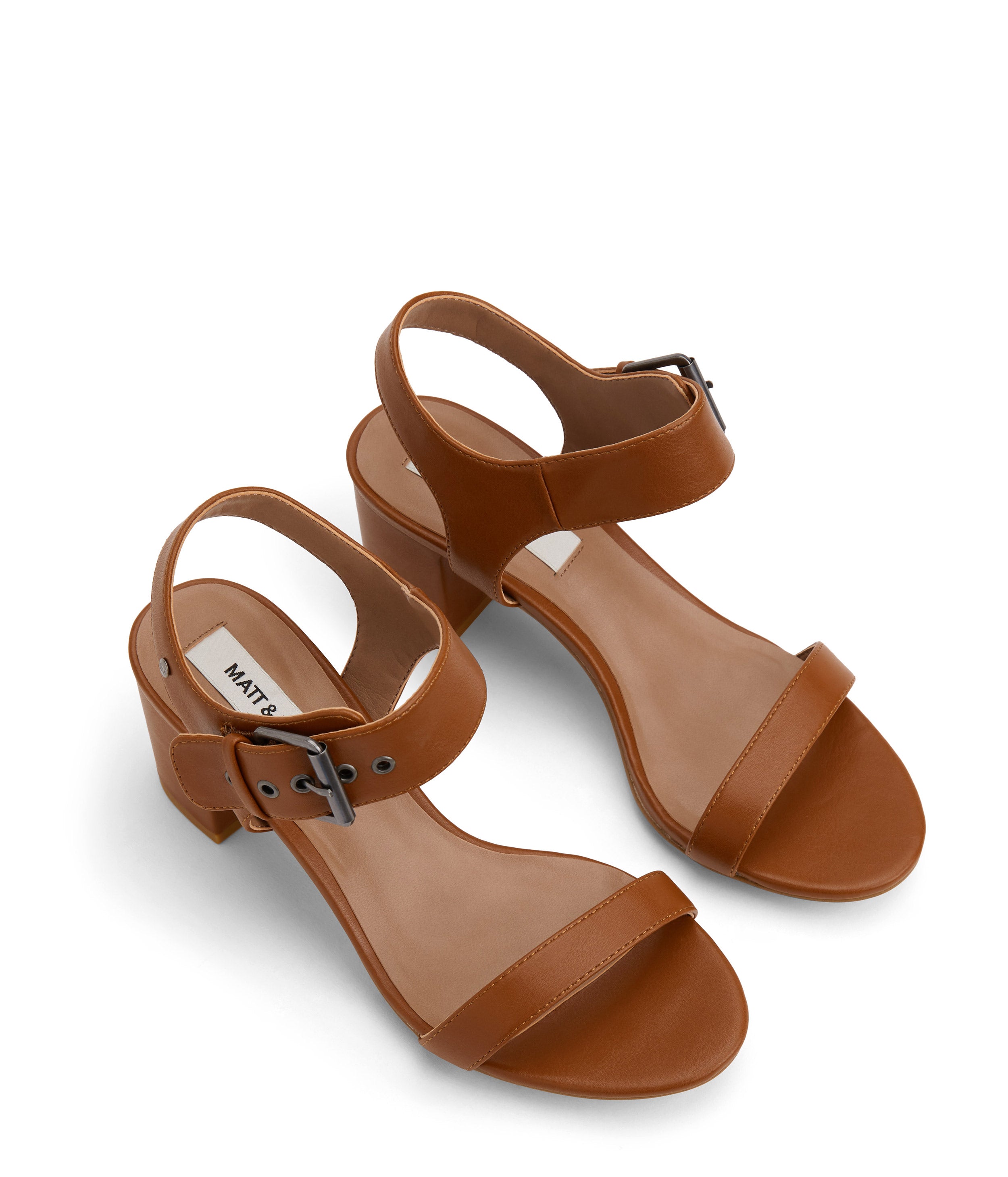 Matt & Nat Elysa Sandalen schwarz vegan Blockabsatz
