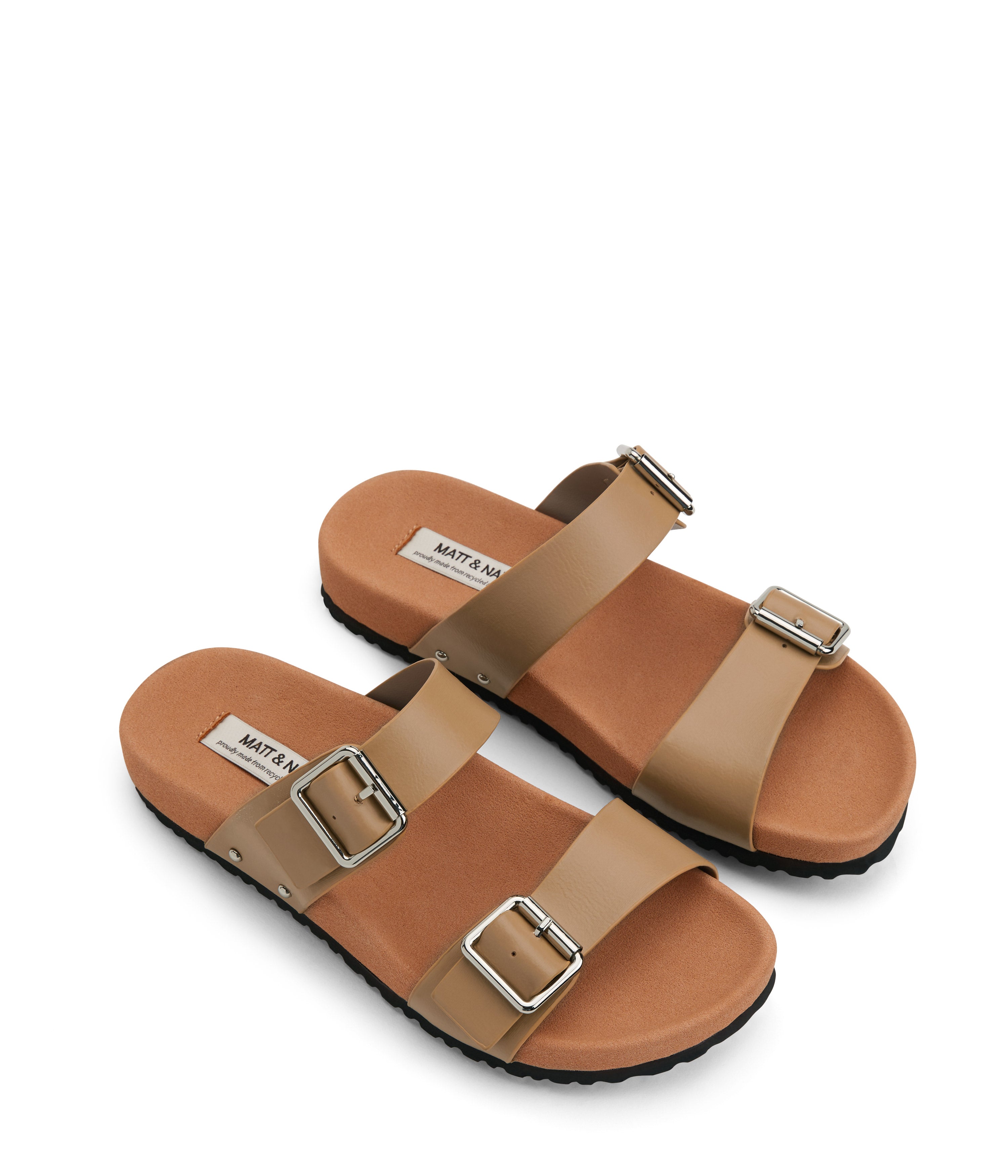 Matt & Nat Ibaka Sandalen Schwarz vegan