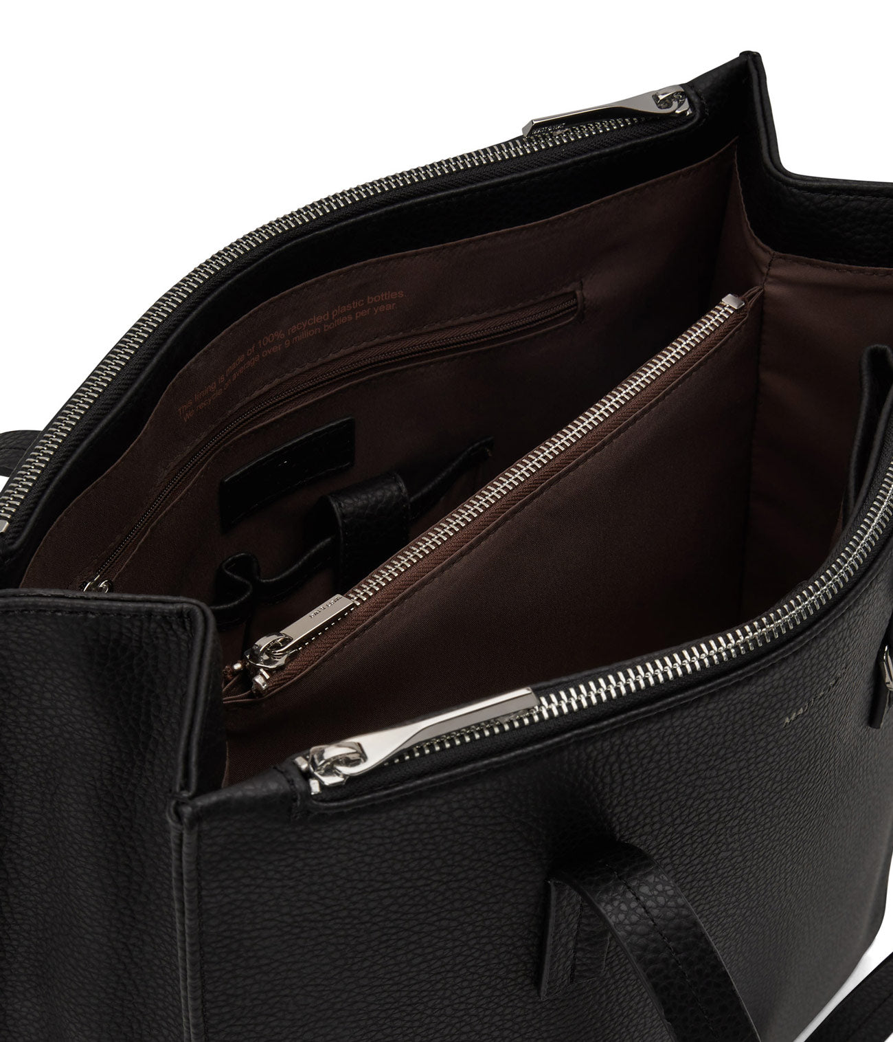 Matt & Nat Canci Purity Shopper Schwarz recycelt