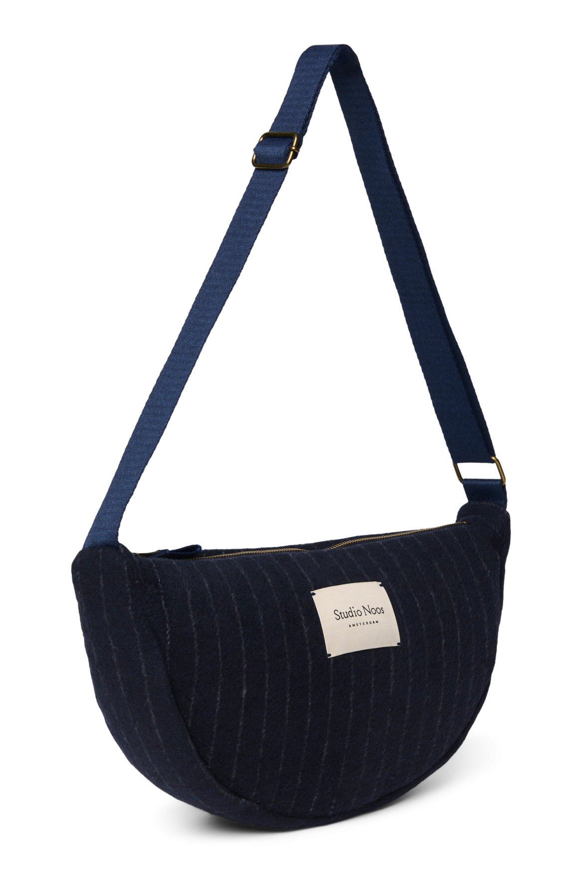 Studio Noos Chalkstripe Fanny Pack Bauchtasche Dunkelblau