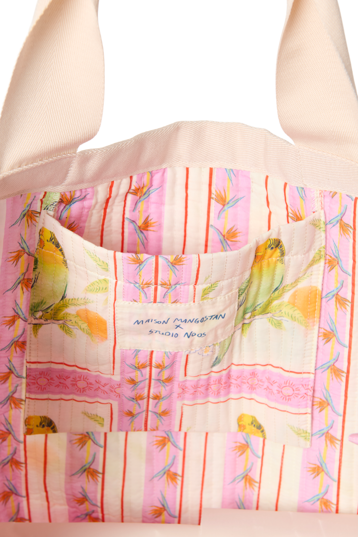 Studio Noos Maison Mangostan Strandtasche Birds