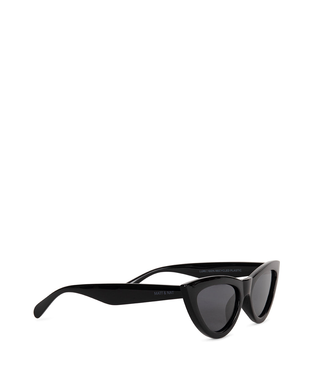 Matt & Nat Lumi Sonnenbrille schwarz recycelt
