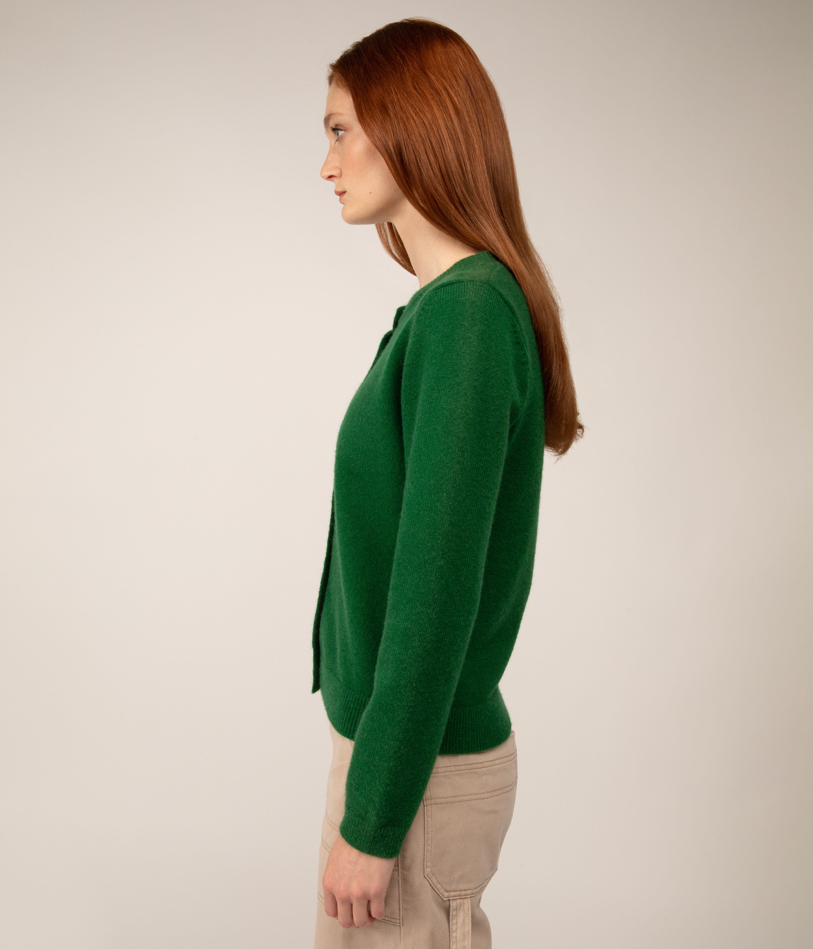 Matt & Nat Jil Button-Front Cardigan Orange Strickjacke
