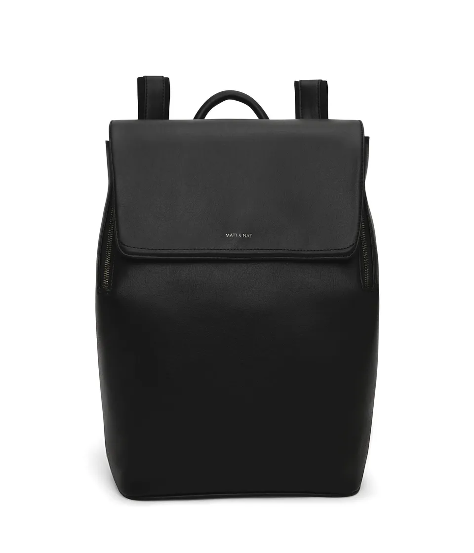 Matt & Nat Fabi Arbor Rucksack Schwarz vegan