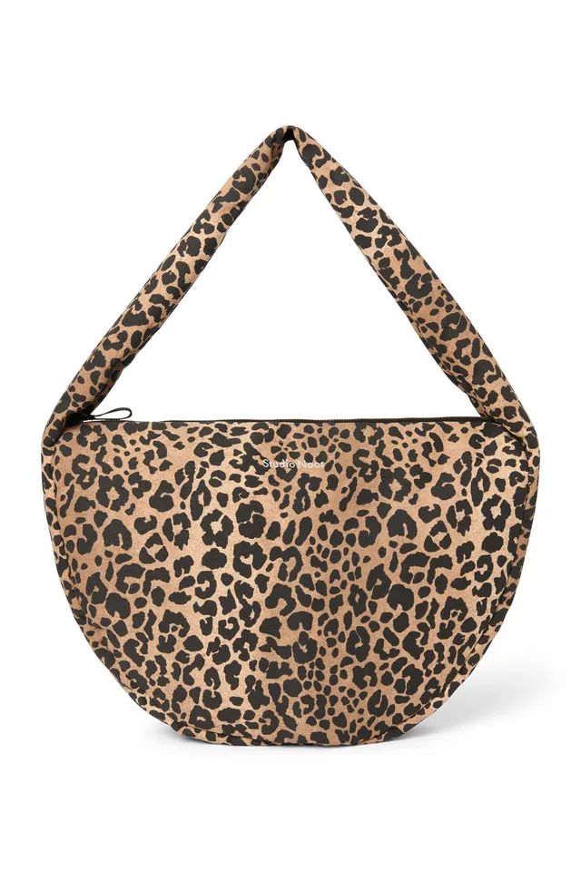 Studio Noos Cotton Cross Body Umhängetasche Brown Leopard