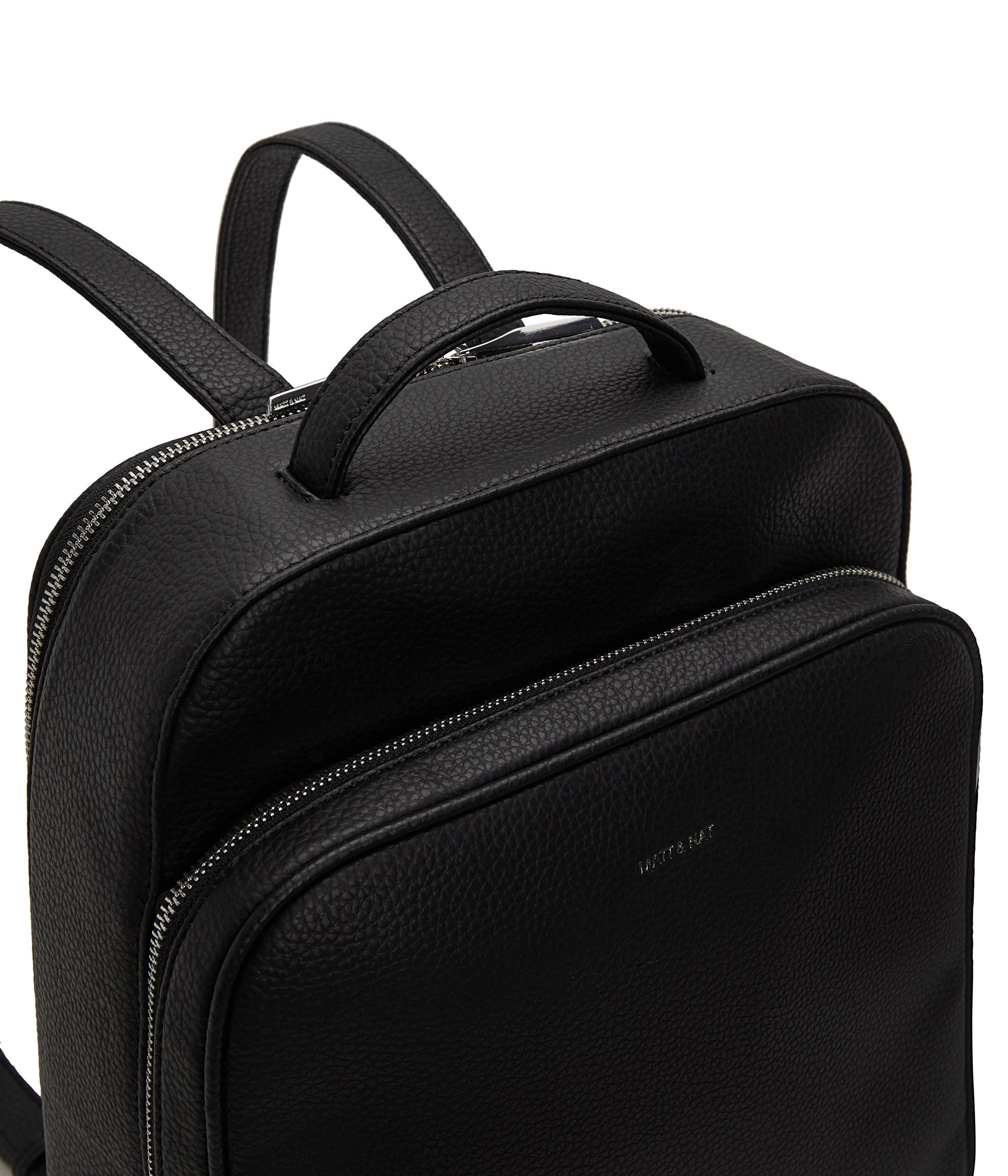 Matt & Nat Purity Nava Rucksack Schwarz Laptop 12 Zoll