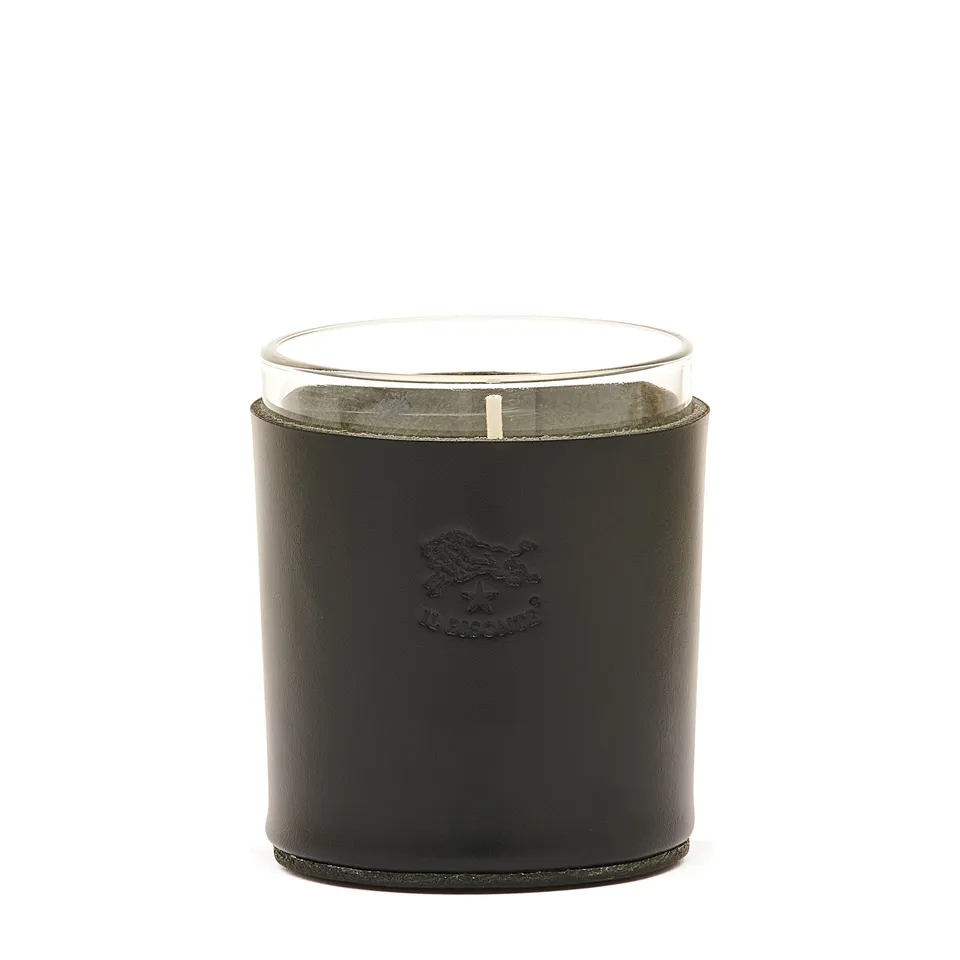 Il Bisonte Home Porta Candela Duftkerze schwarz Vanille