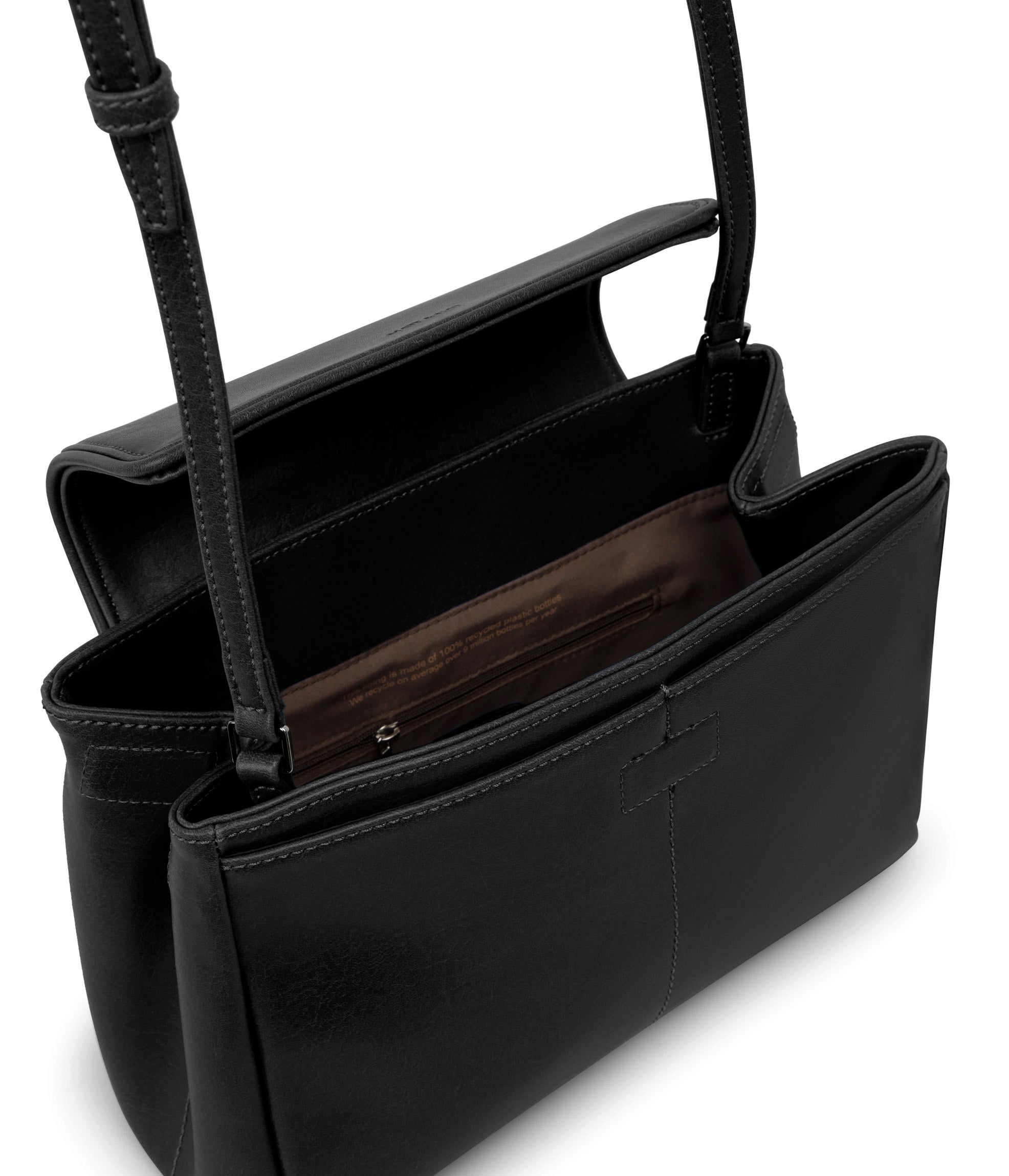 Matt & Nat Vintage SAMOA Umhängetasche Schwarz vegan