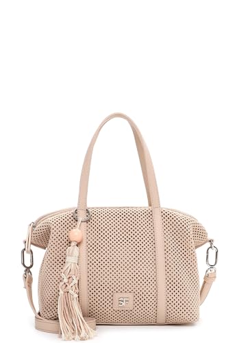 SURI FREY Gitty Hand Bag Umhängetasche Lightrose Netz