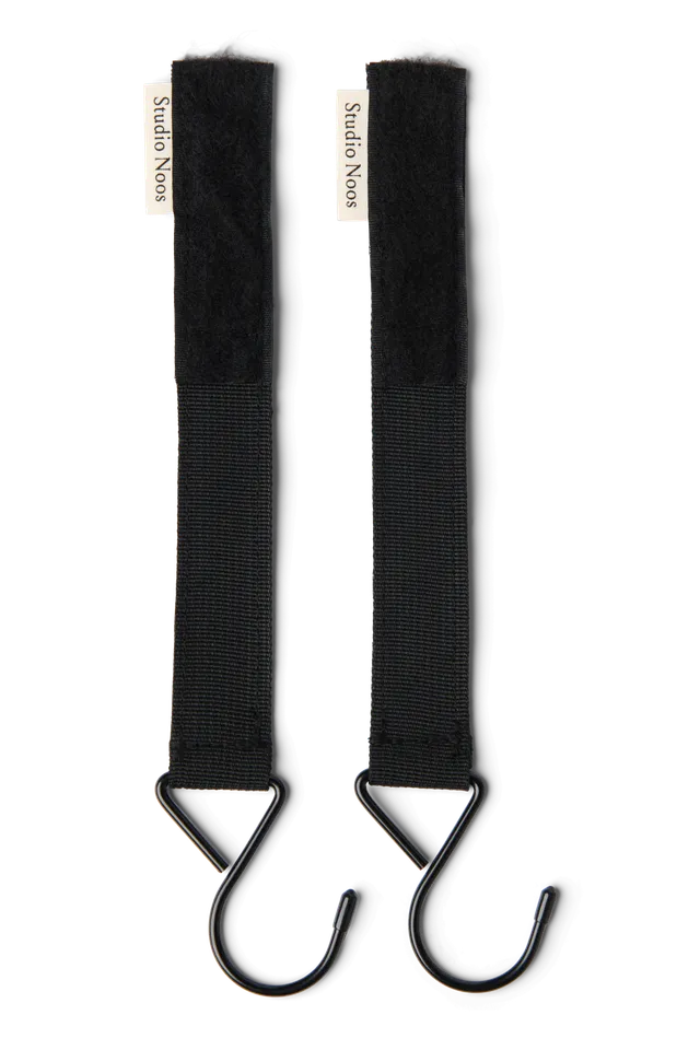 Studio Noos Stroller Strap Hooks Kinderwagenhaken Schwarz