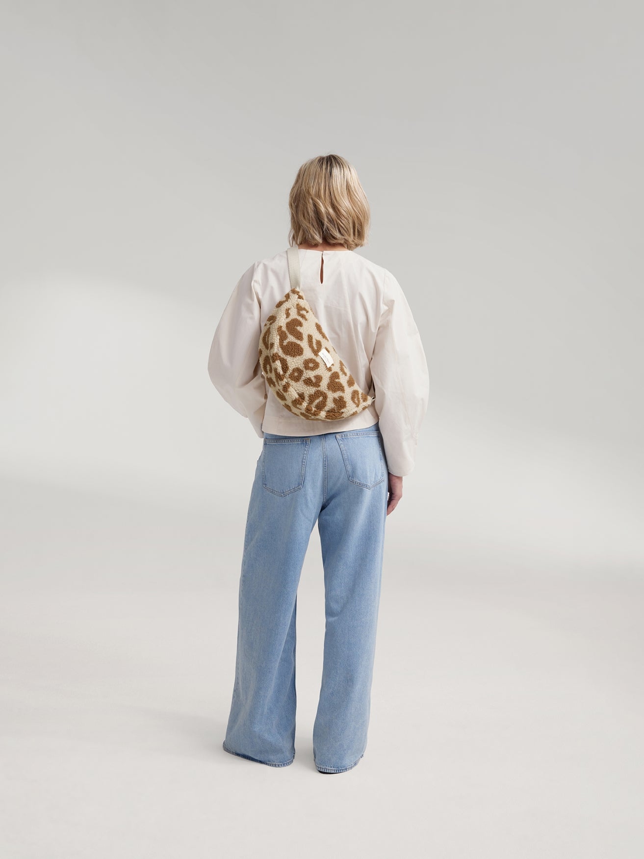 Studio Noos Teddy Adult Fanny Pack Leopard Bauchtasche