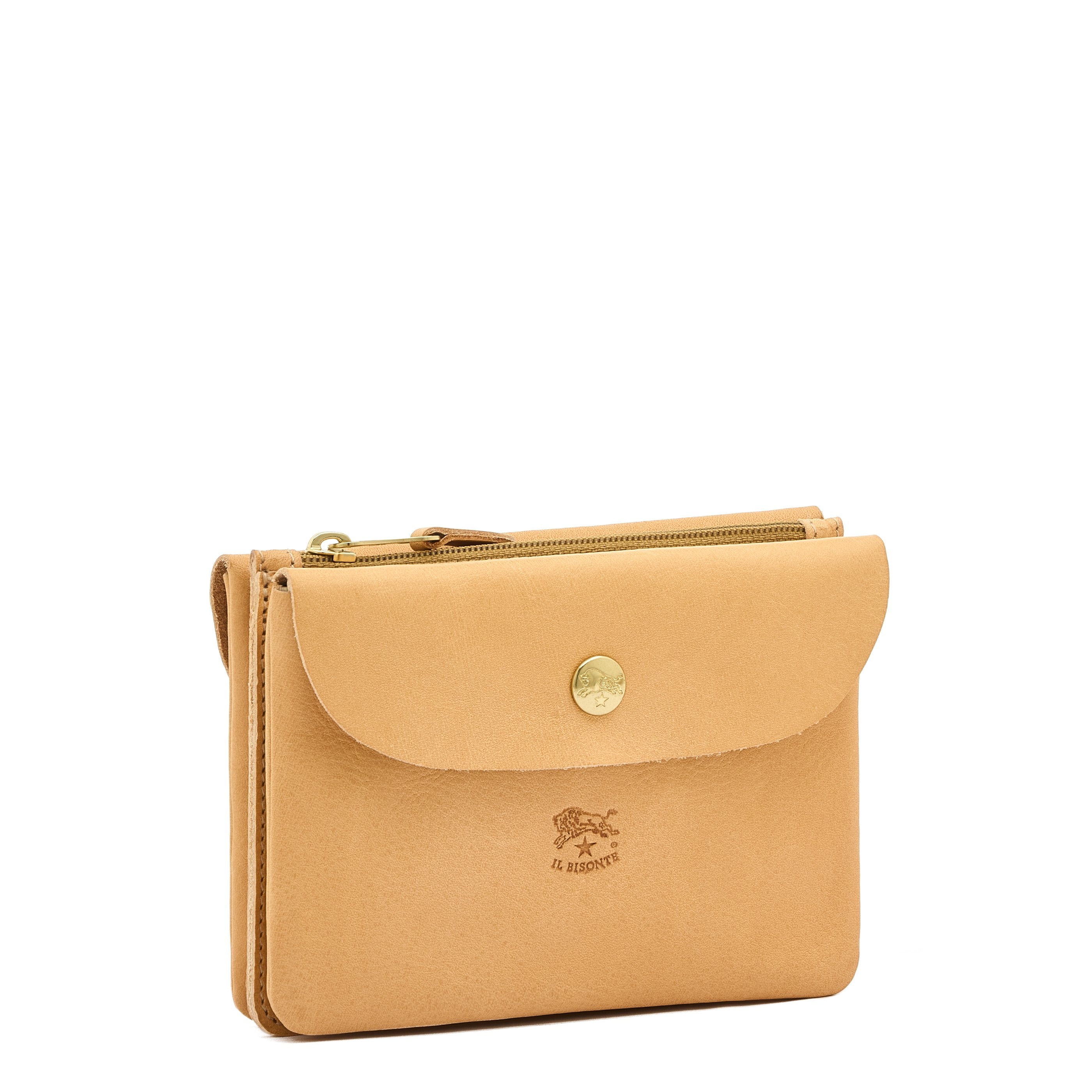 Il Bisonte Bustina Clutch Natur Vollleder