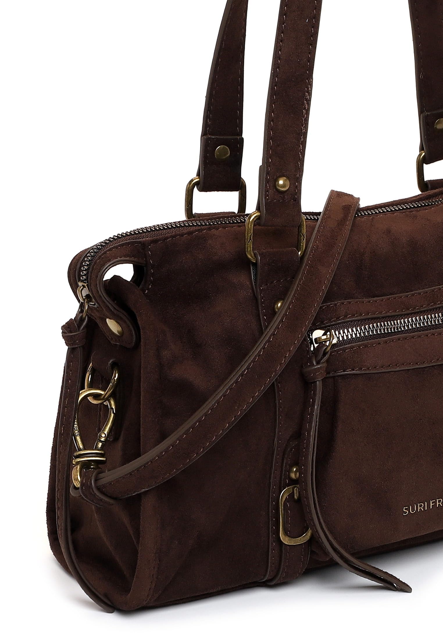 SURI FREY SFY Brittney Cityshopper Schultertasche Dunkelbraun